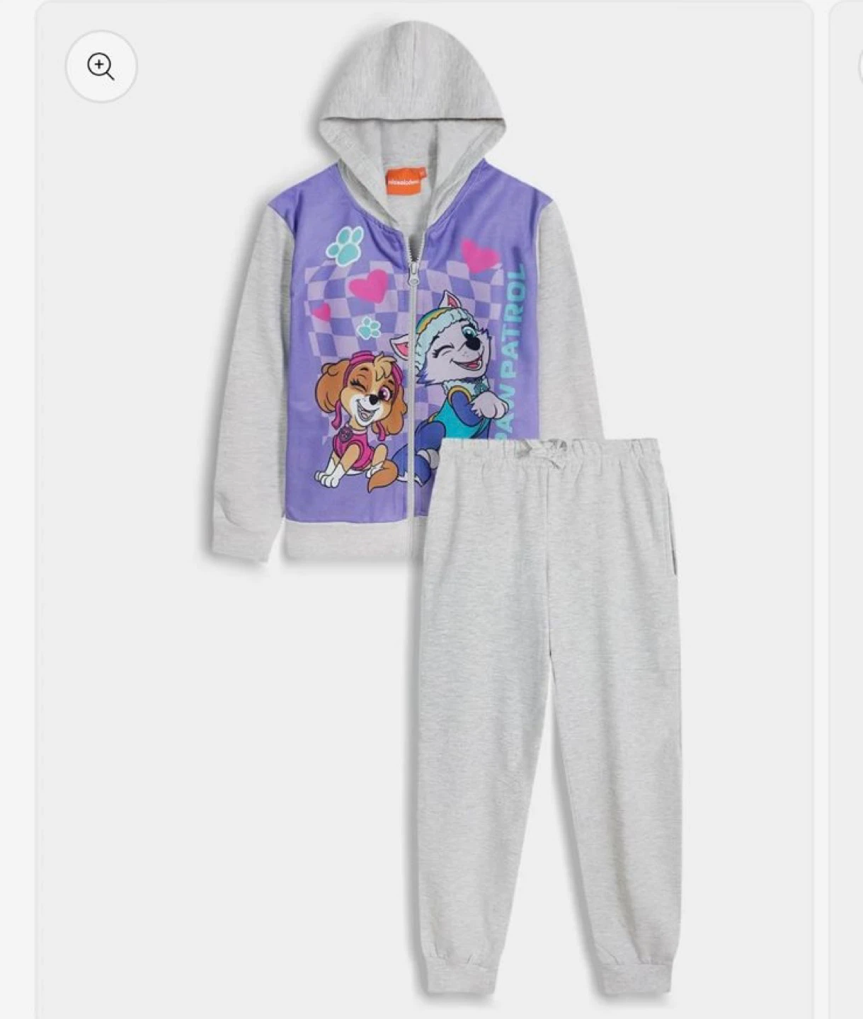 Girls Brushed Purple and Grey Set - photo 2