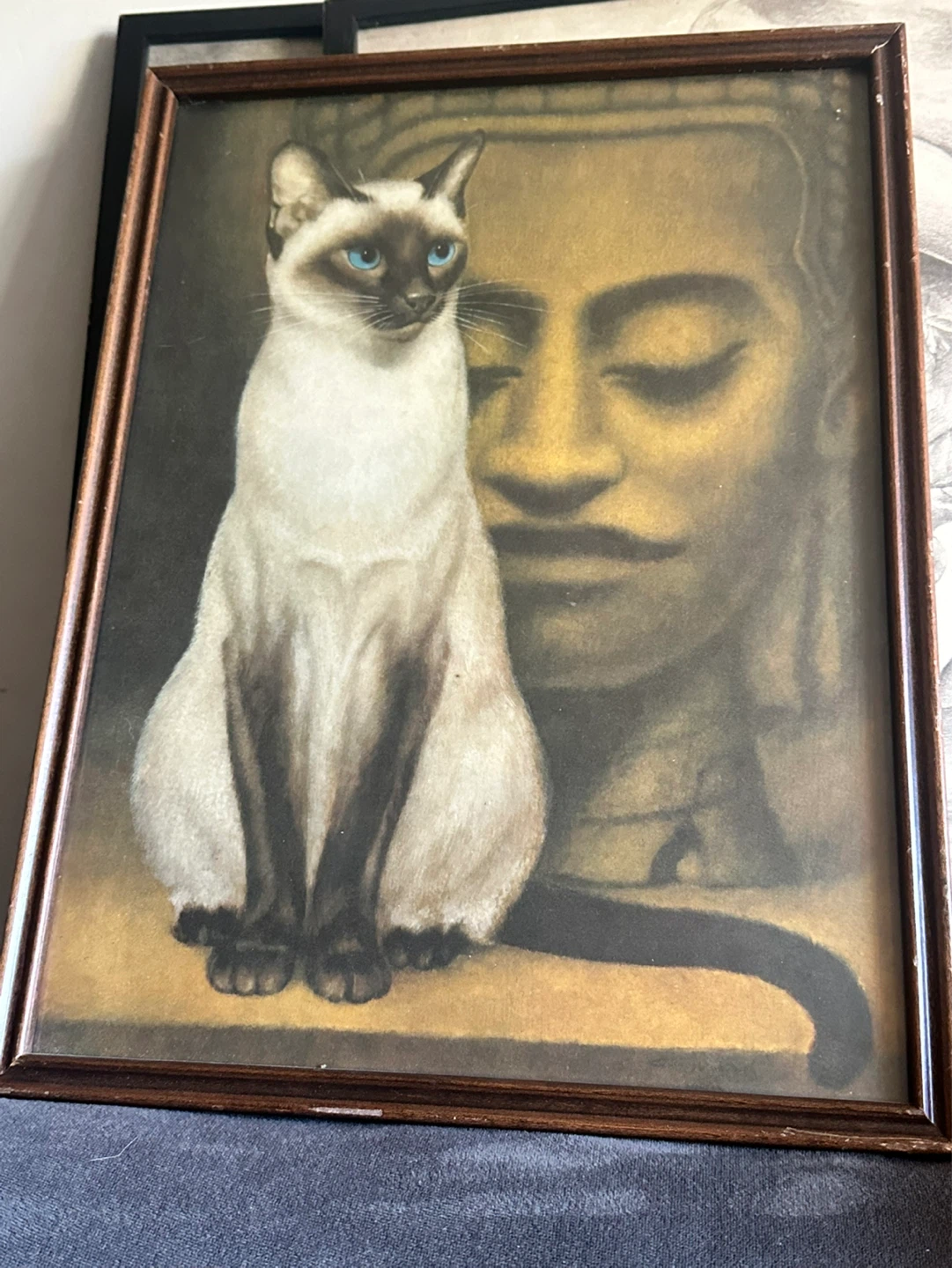 Vintage Girard Goodenow Siamese Print