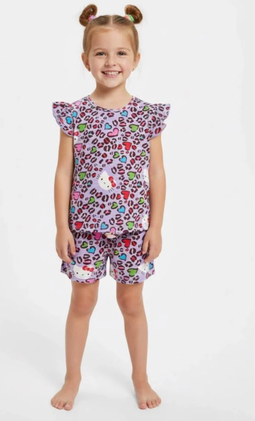 Girls Hello Kitty Pyjama Set