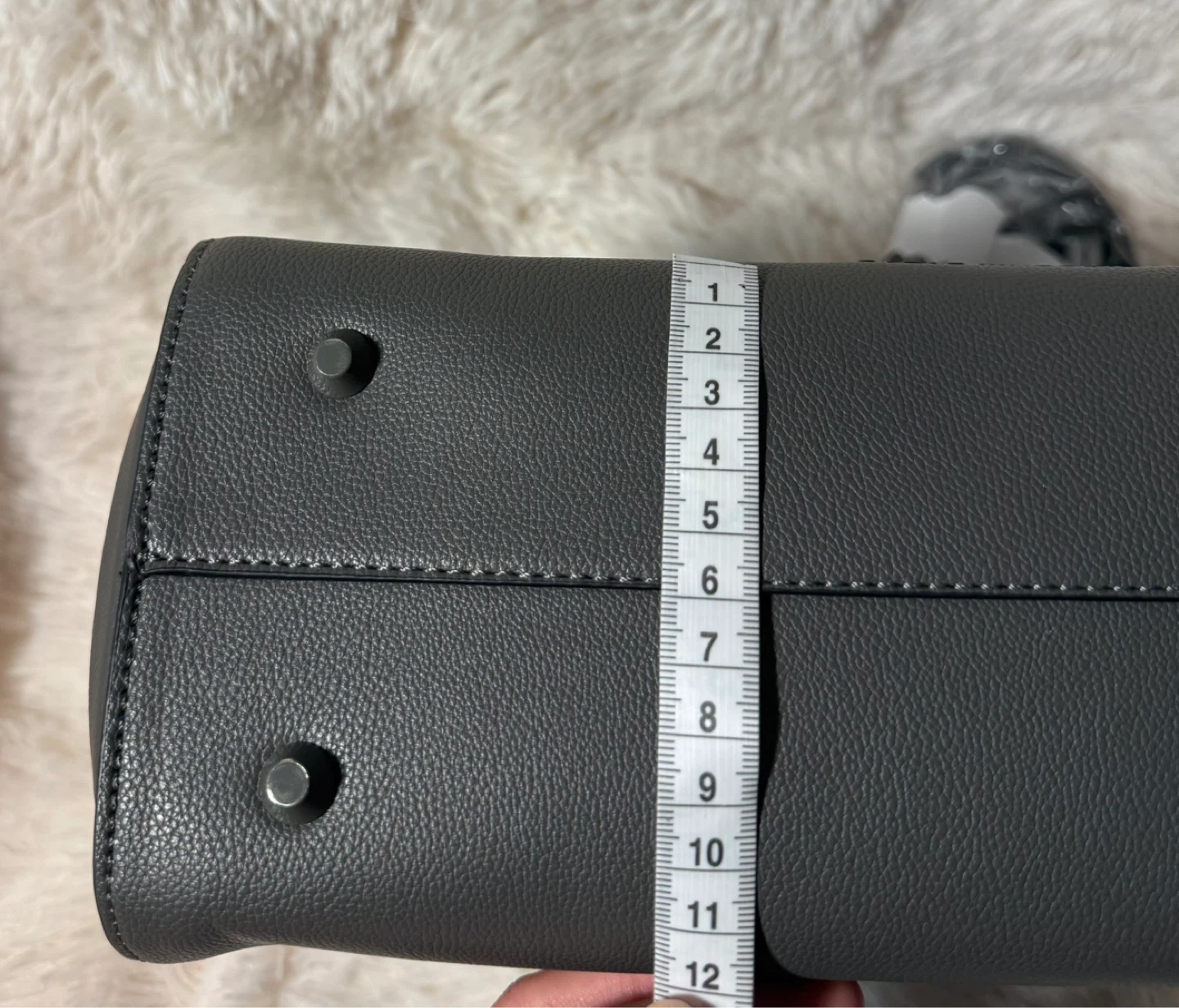 Steve Madden Grey Satchel Handbag - photo 5