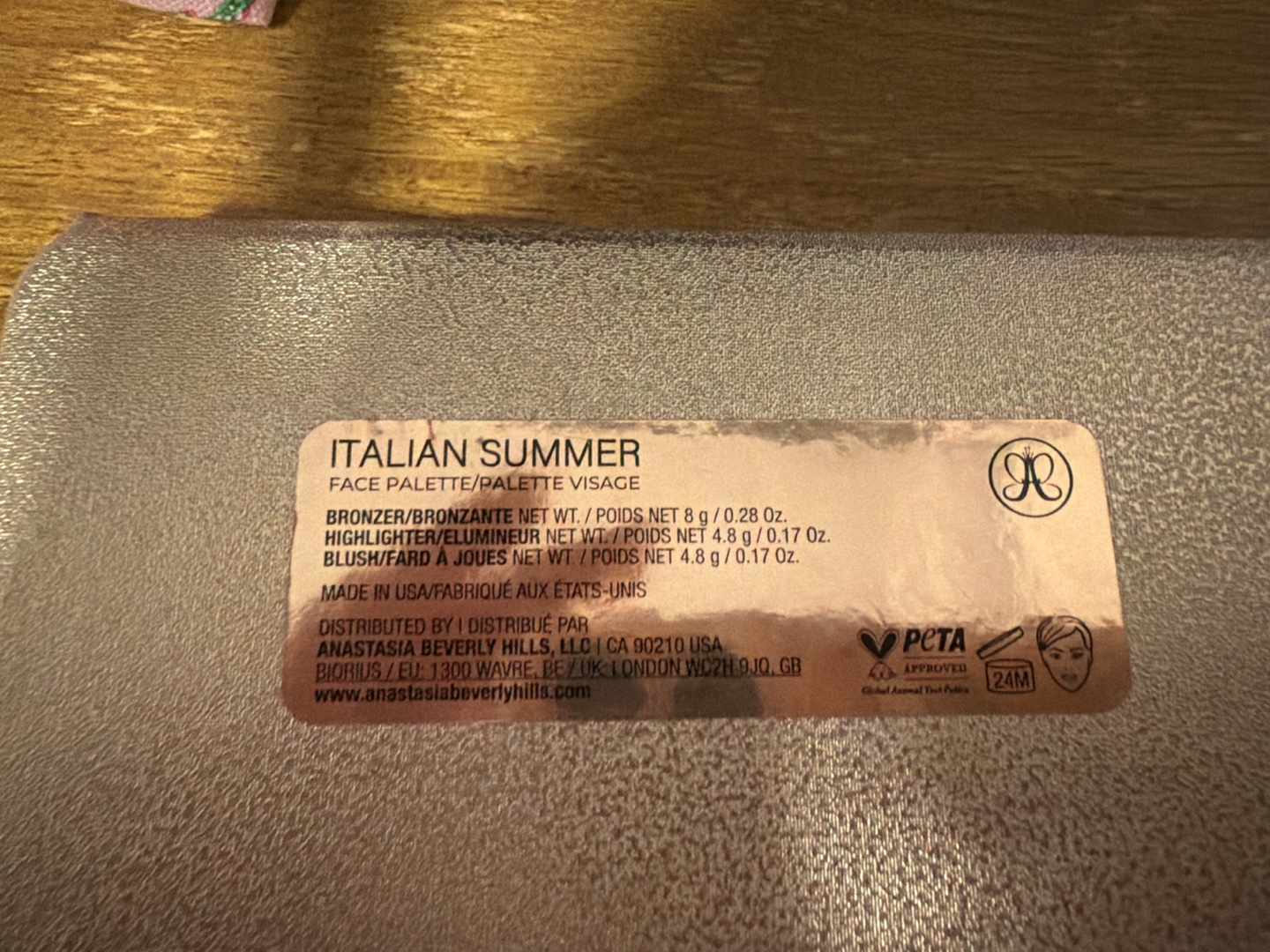 Anastasia Beverly Hills Italian Summer Face Palette - photo 3