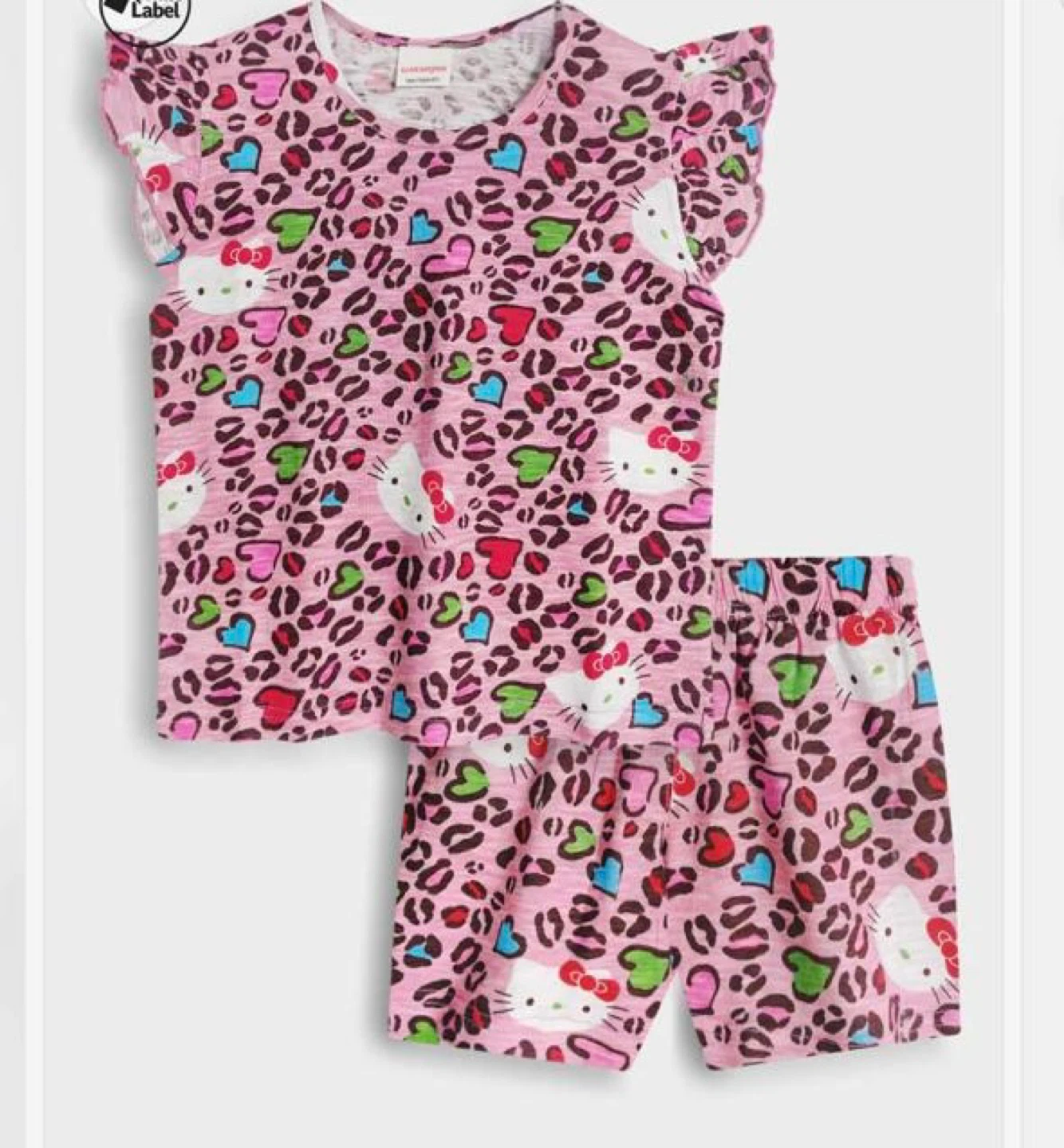 Girls Hello Kitty Pyjama Set - photo 2