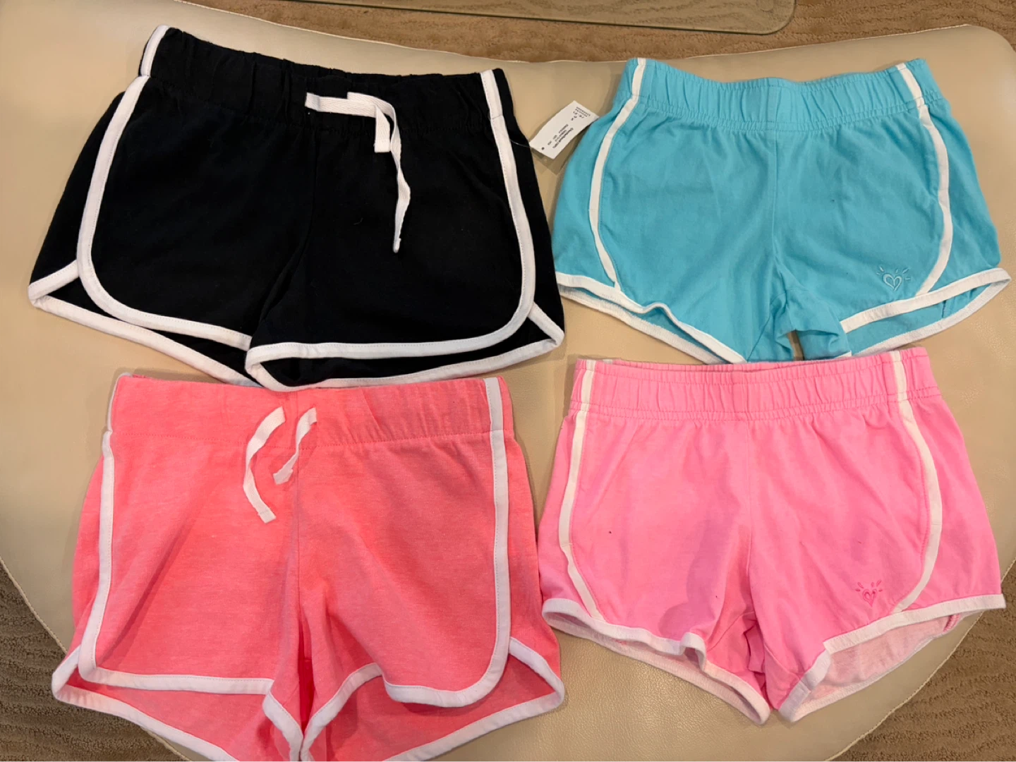 Old Navy & Justice Girls Shorts Bundle (Size S/P 6-7)