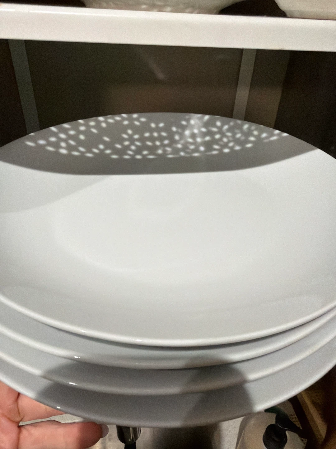 8 White Dinner Plates - photo 2