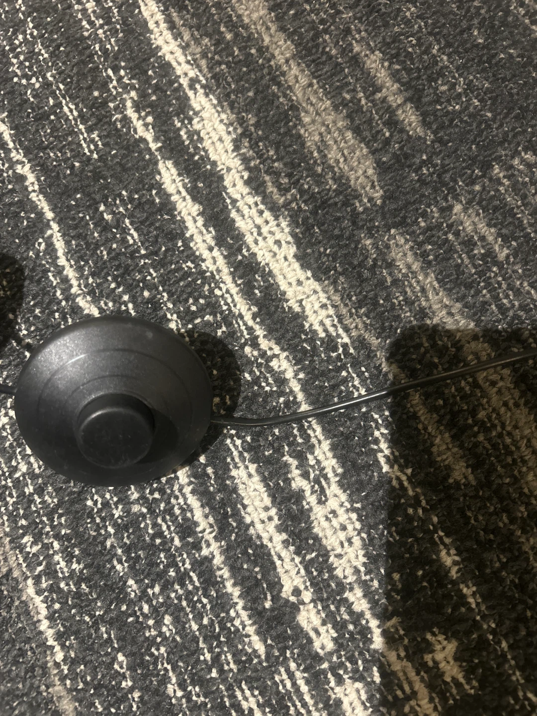 Black Floor Lamp with Foot Switch - photo 2