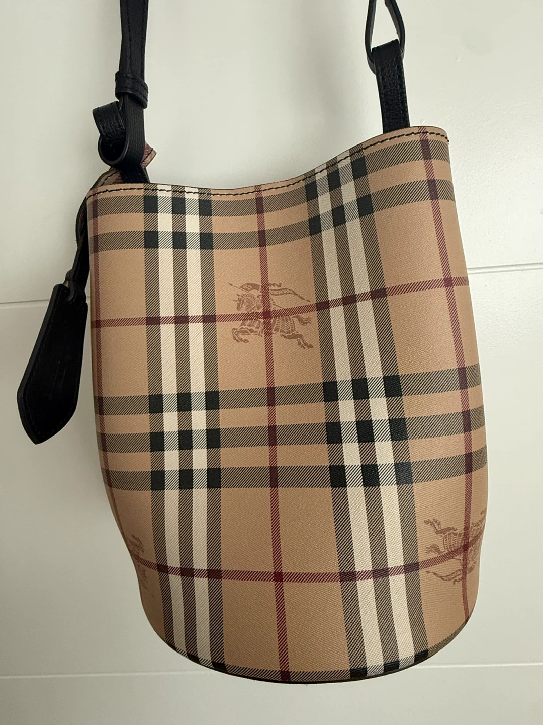 Burberry Bucket Bag Haymarket - photo 3
