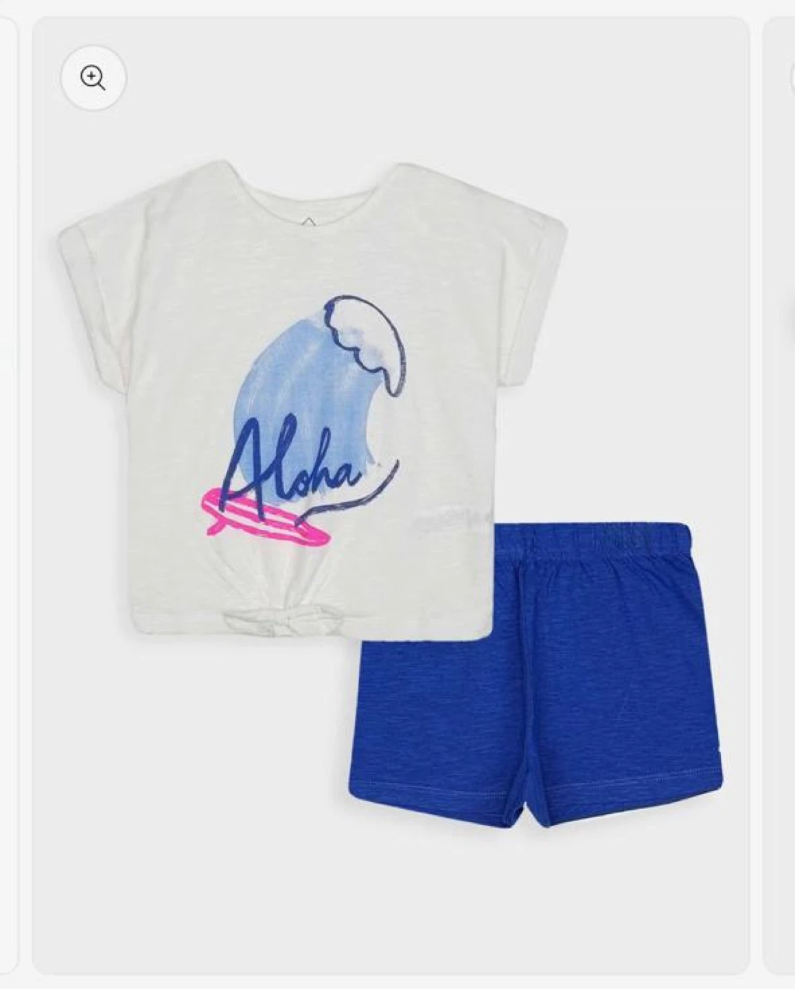 Girls - Printed Shorty Sets - photo 2