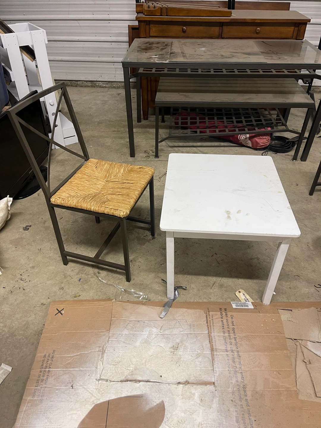 White table