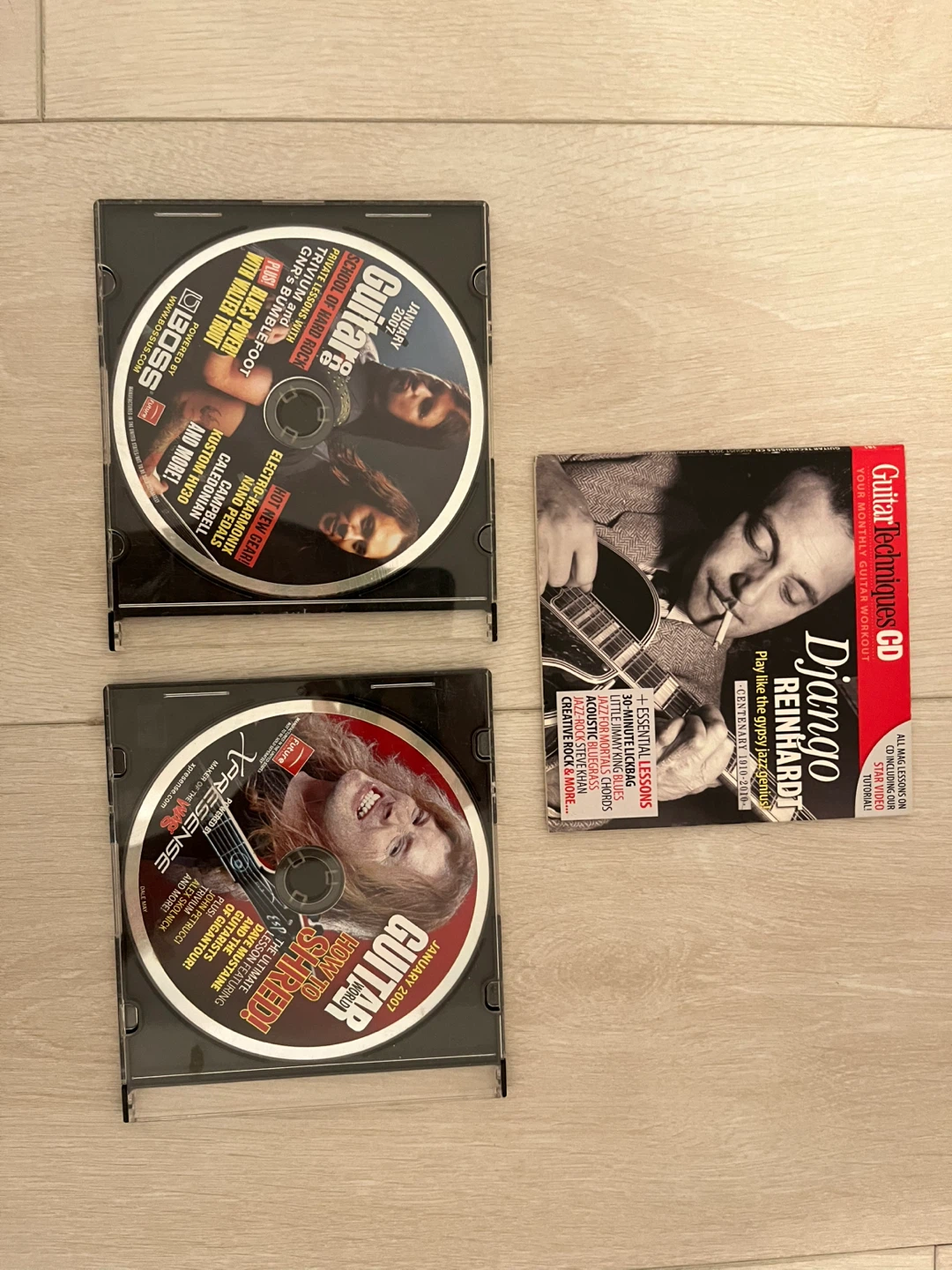 Guitar Techniques Magazine CDs - January 2007