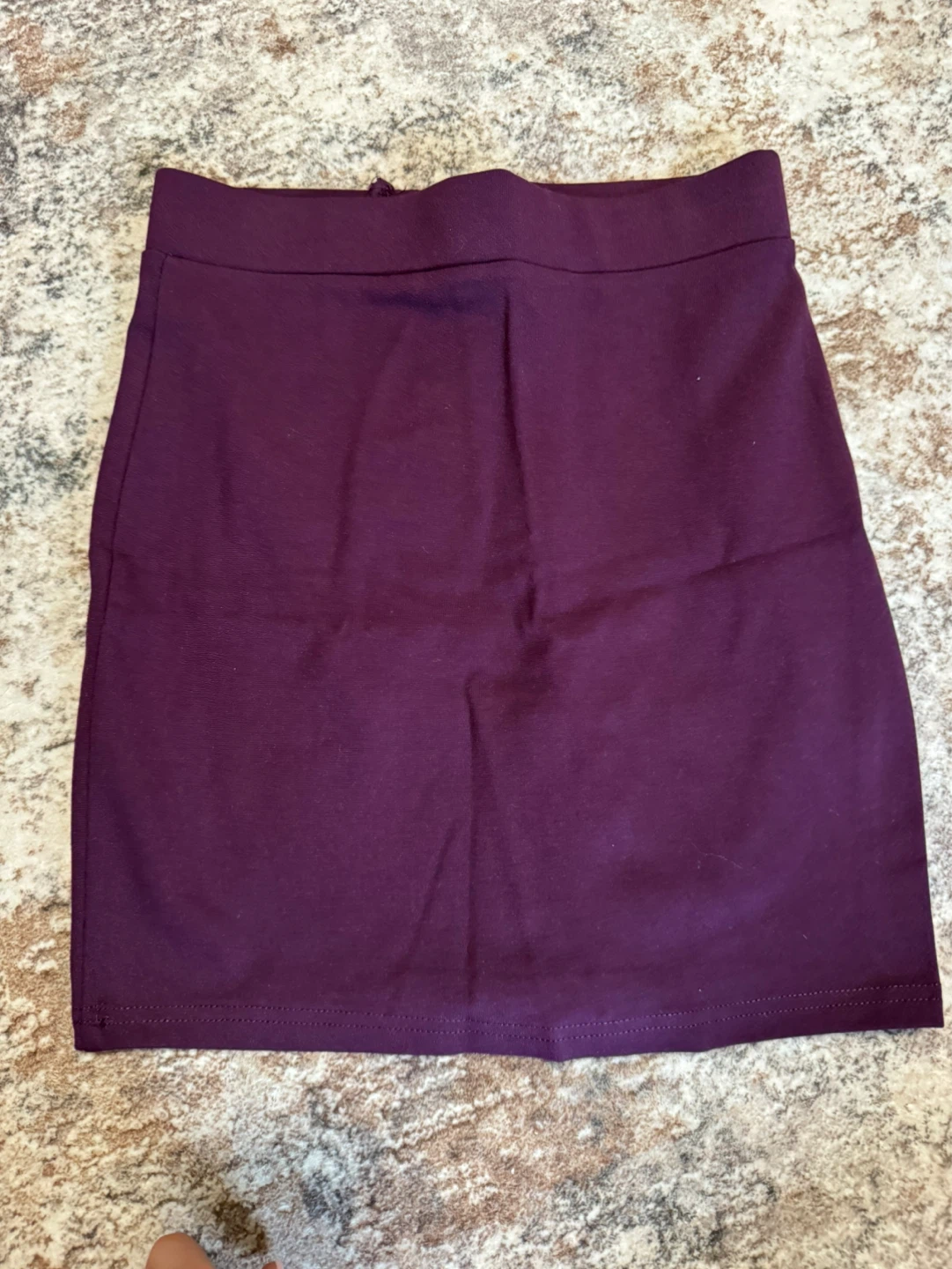 Purple Lace-Up Mini Skirt - photo 2