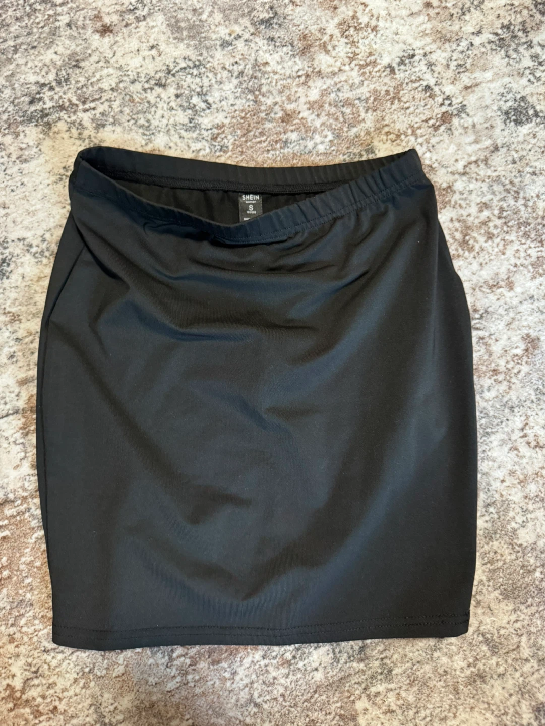 SHEIN Black Mini Skirt - Size S