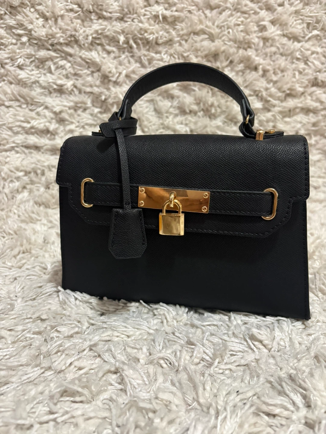 Black & Gold Aldo Handbag