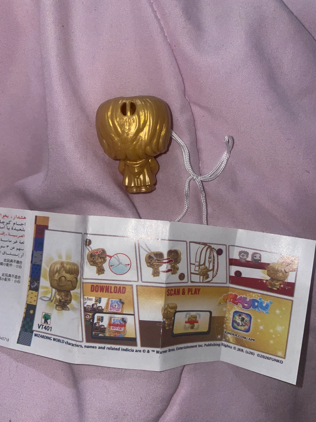 Limited edition Golden Harry Potter Funko pop - photo 3