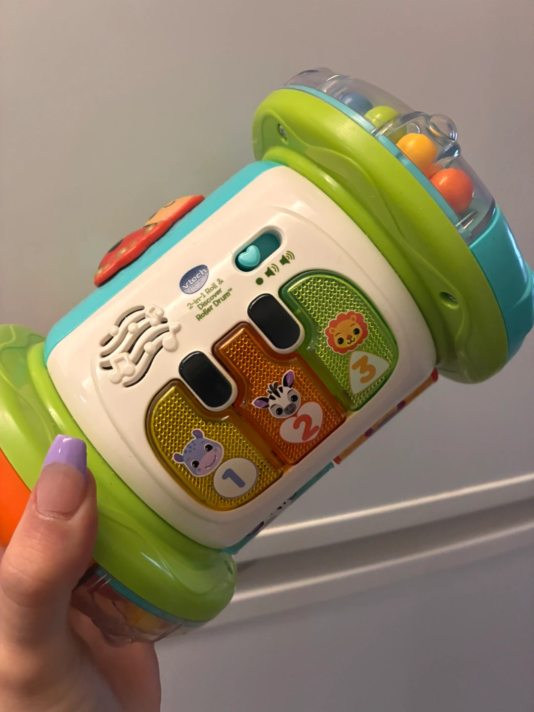 VTech 2-in-1 Roll & Discover Roller Drum