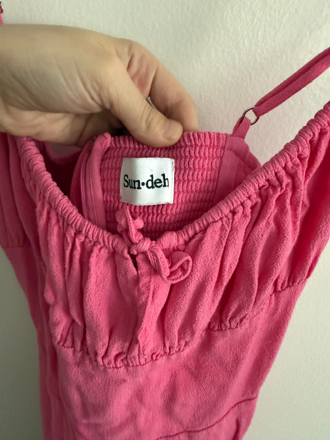 Sun-deh Pink Spaghetti Strap Dress - photo 3