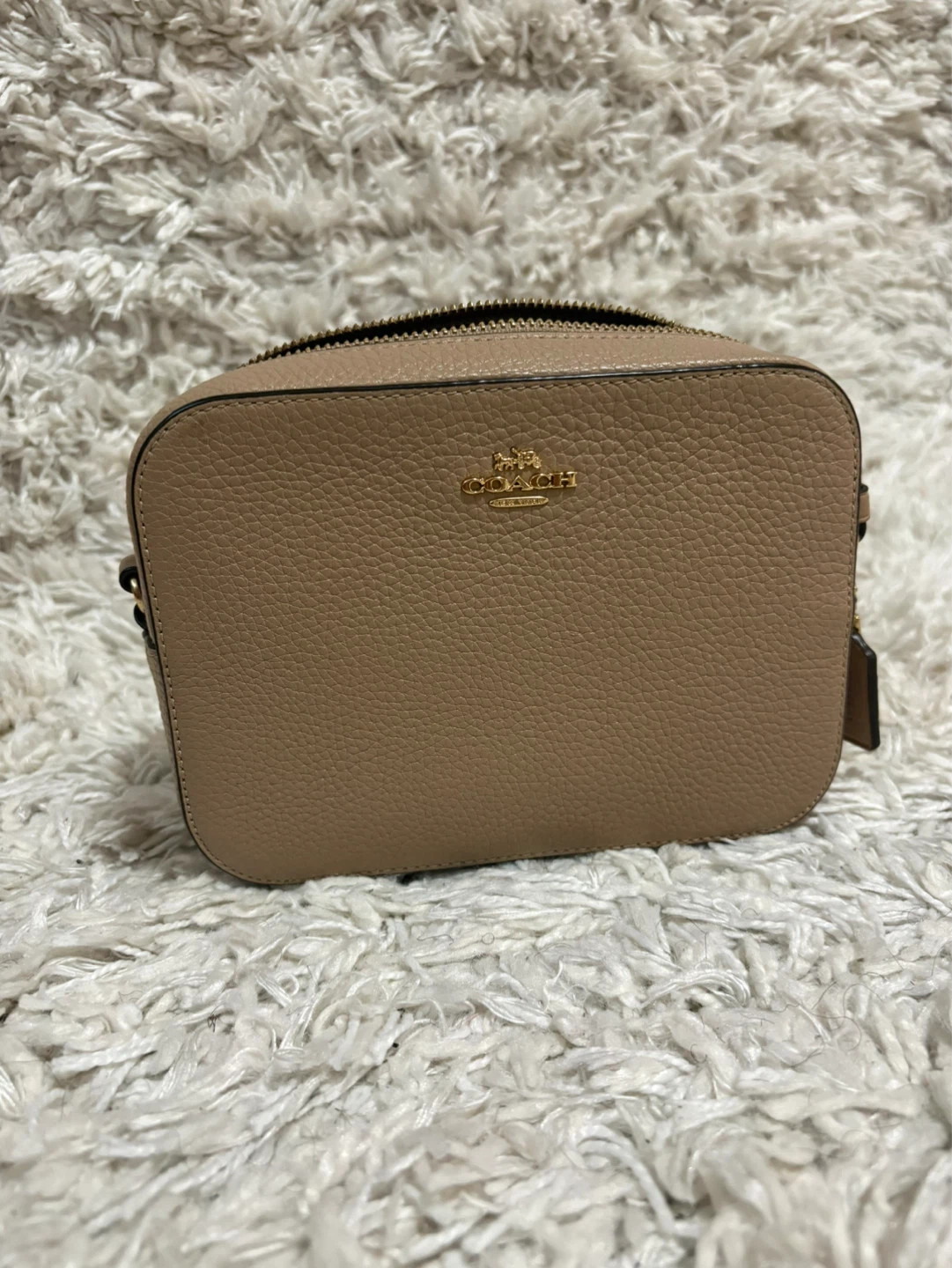 Beige Coach Bag