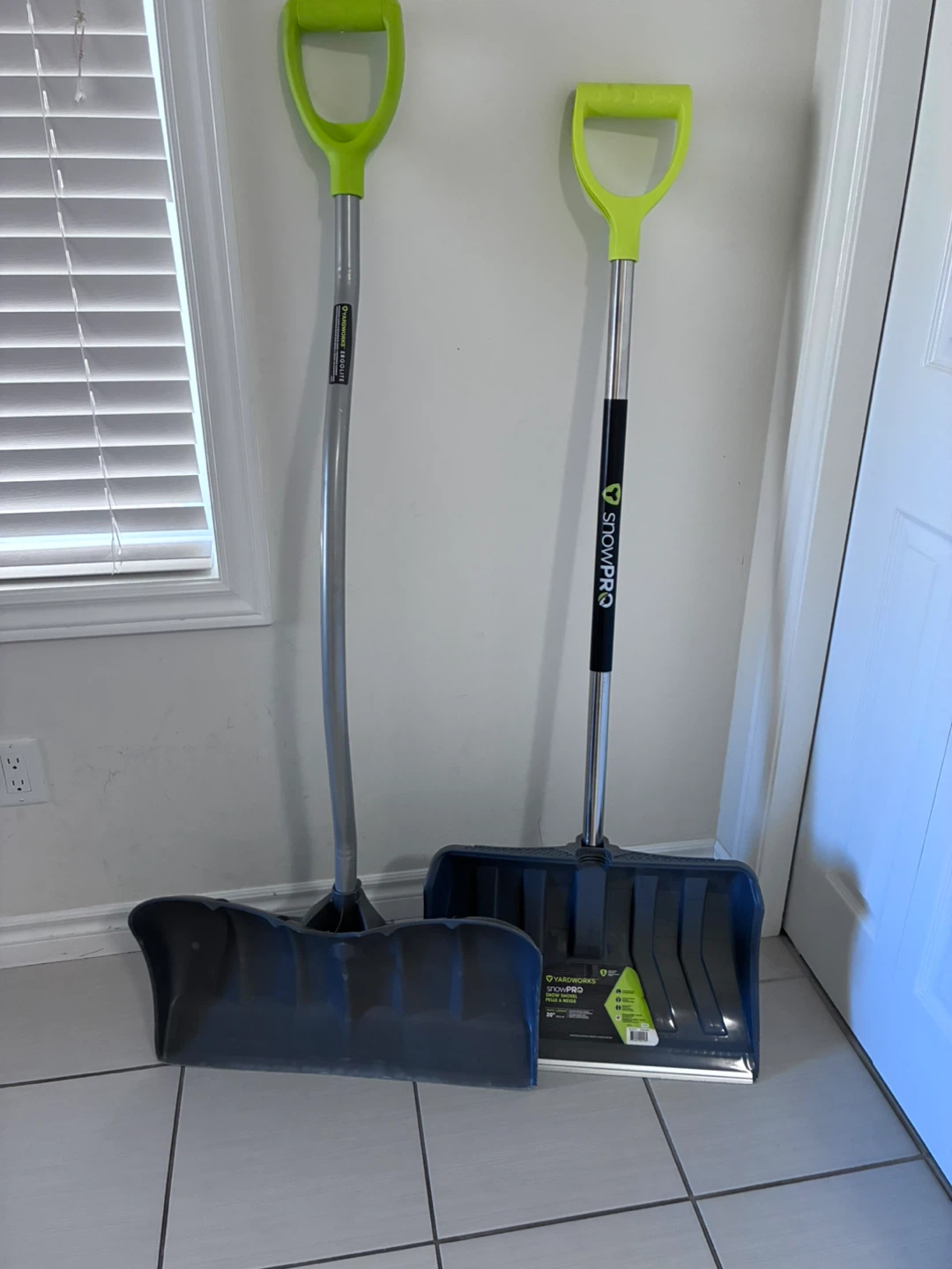 Snow Pro and True Temper Snow Shovels