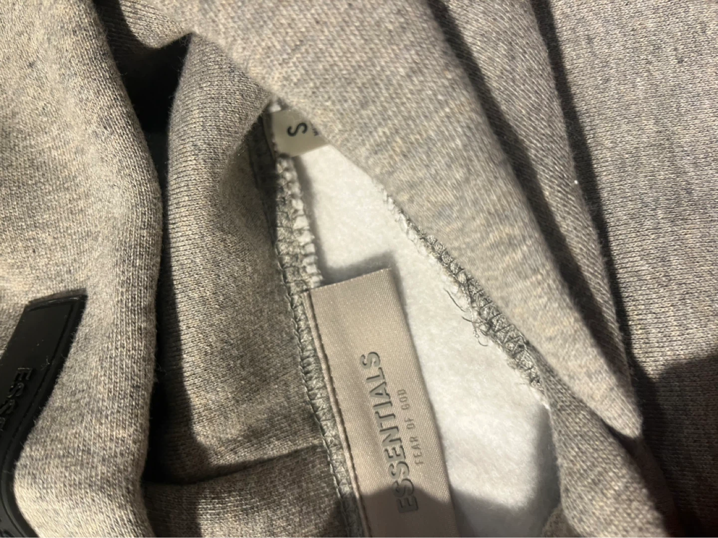 Essentials hoodie grey - photo 3