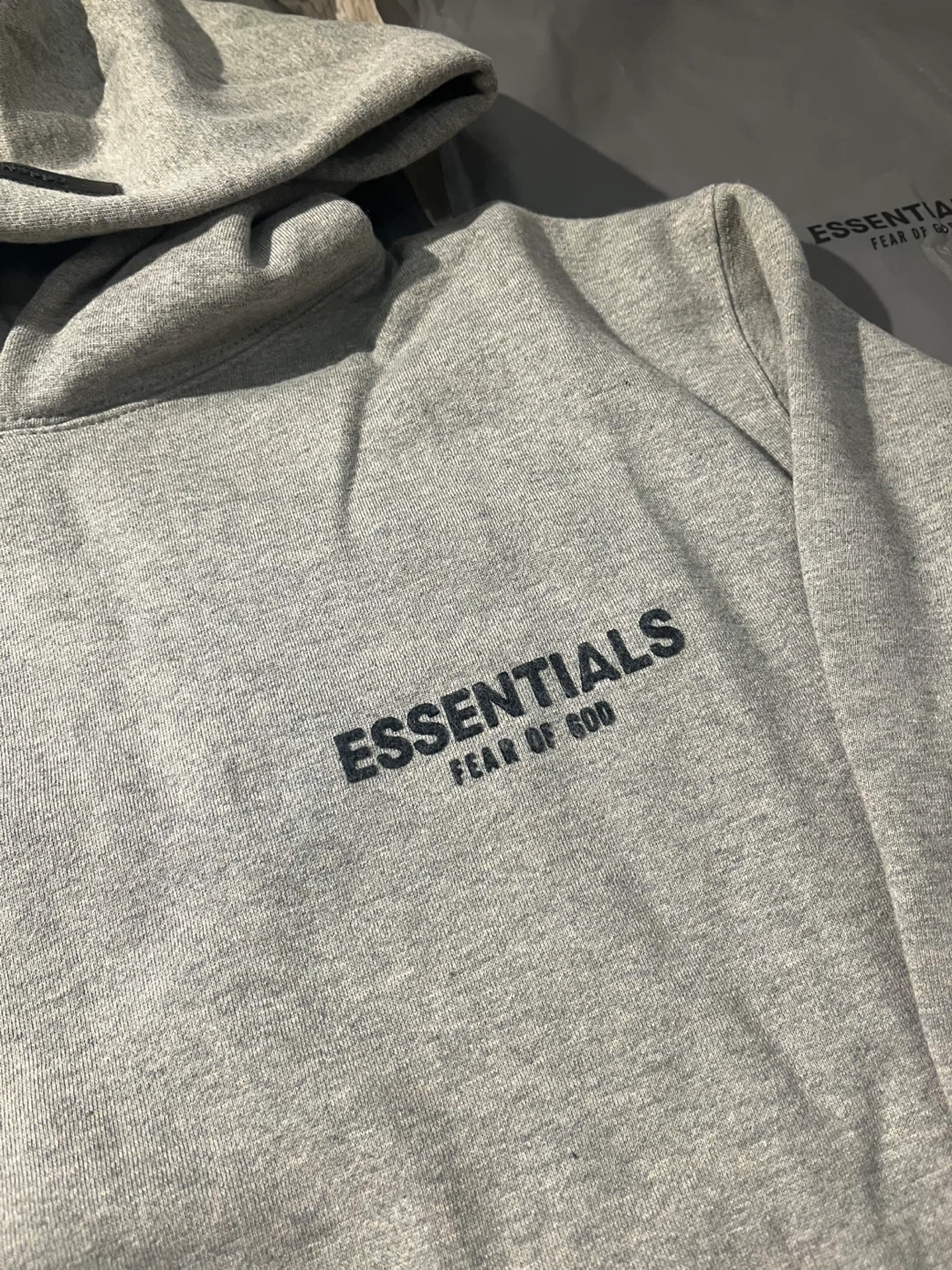Essentials hoodie grey - photo 2