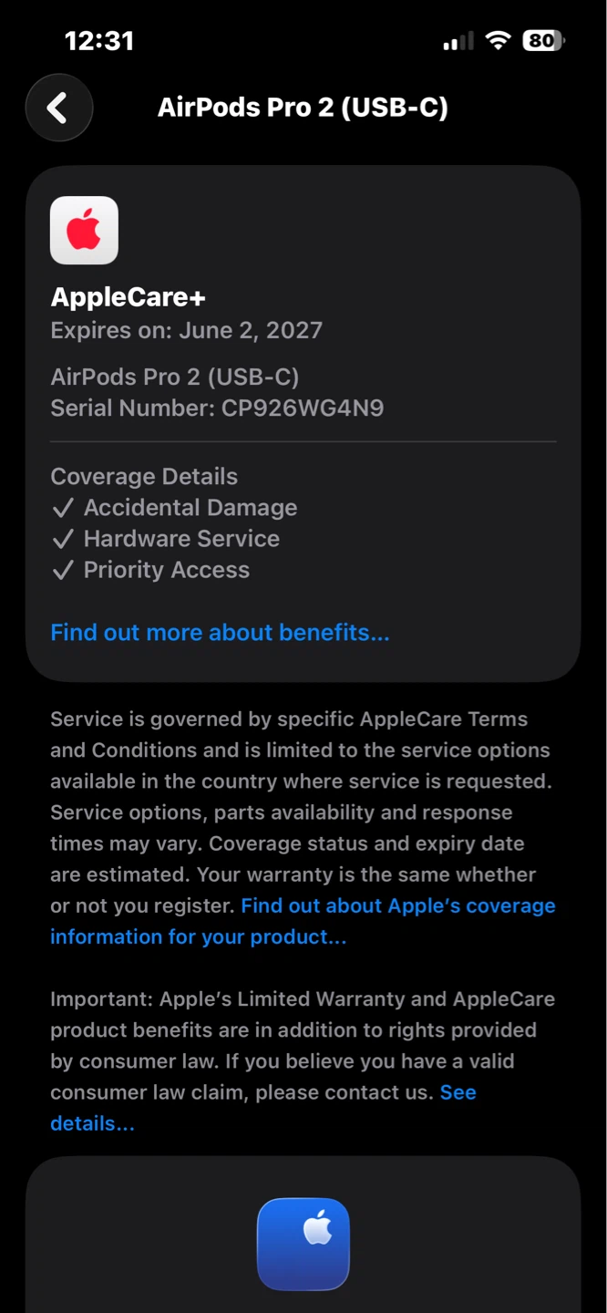 Apple AirPods Pro (2nd generation) USB-C - photo 4