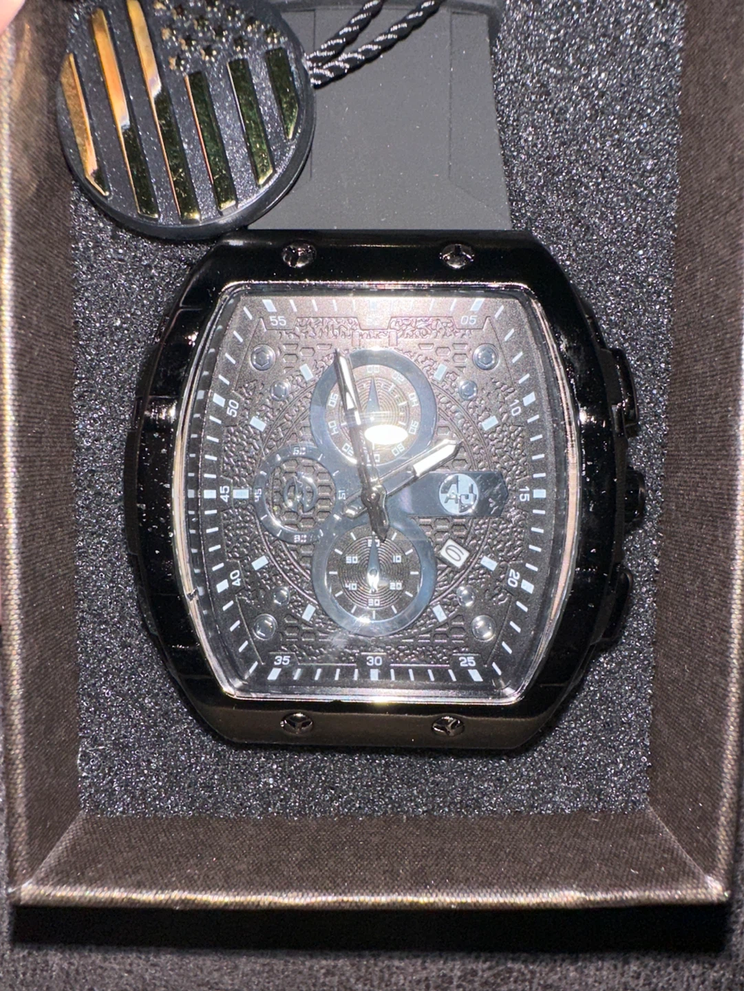 Lige Tonneau Chronograph Watch - photo 2