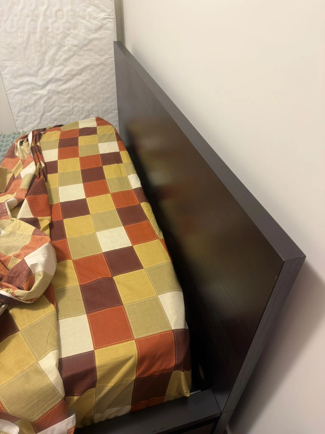 Dark Brown Platform Bed Frame with Storage Drawers - photo 5