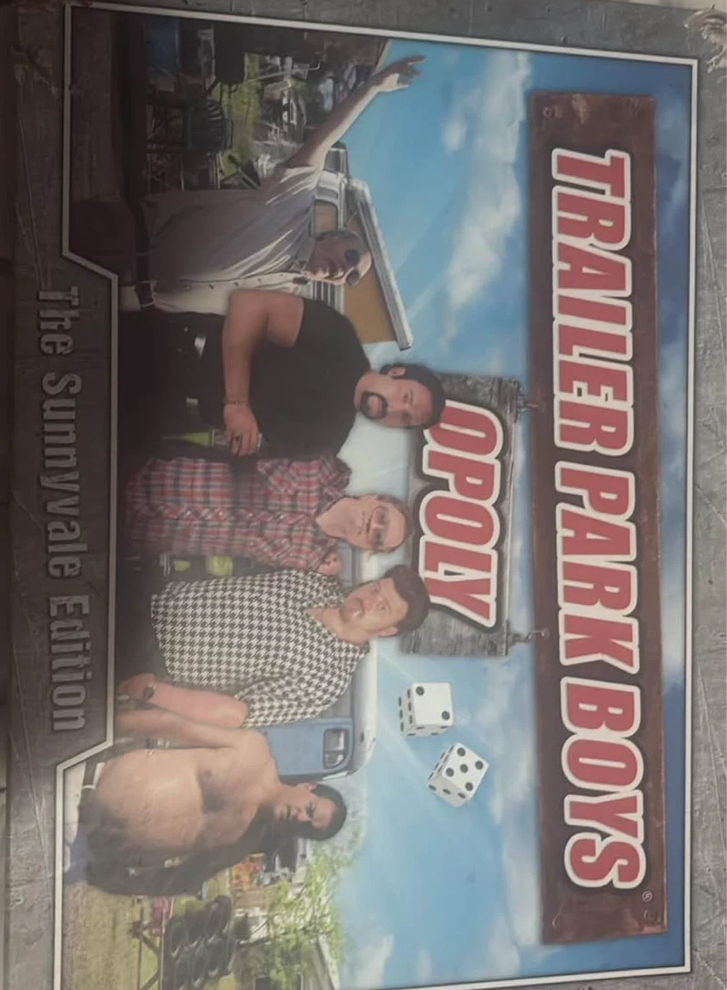 Trailer Park Boys Opoly The Sunnyvale Edition Board Game