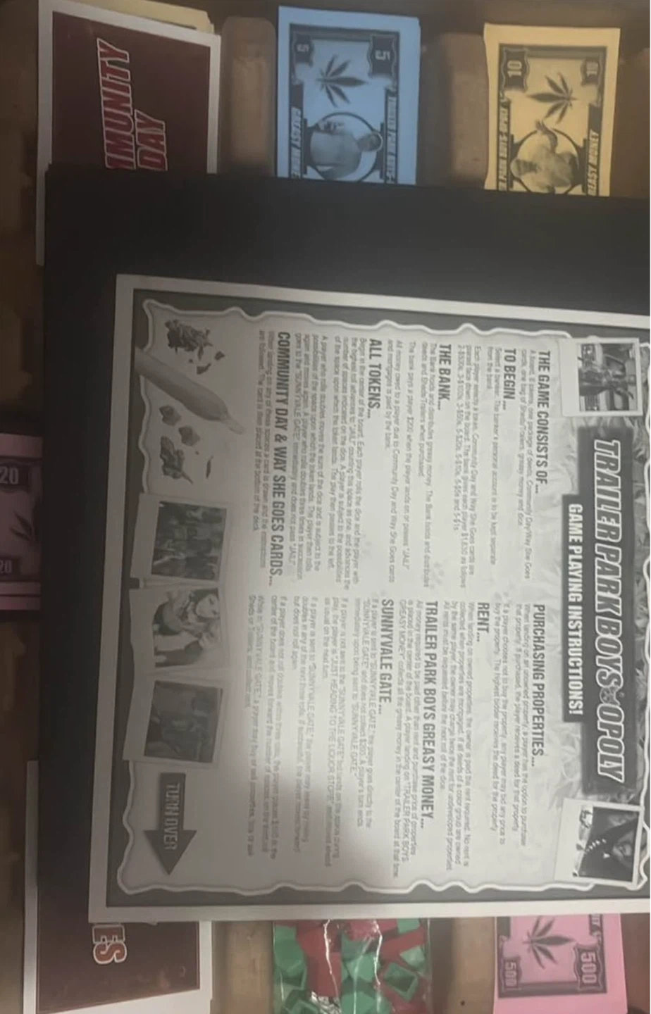 Trailer Park Boys Opoly The Sunnyvale Edition Board Game - photo 2