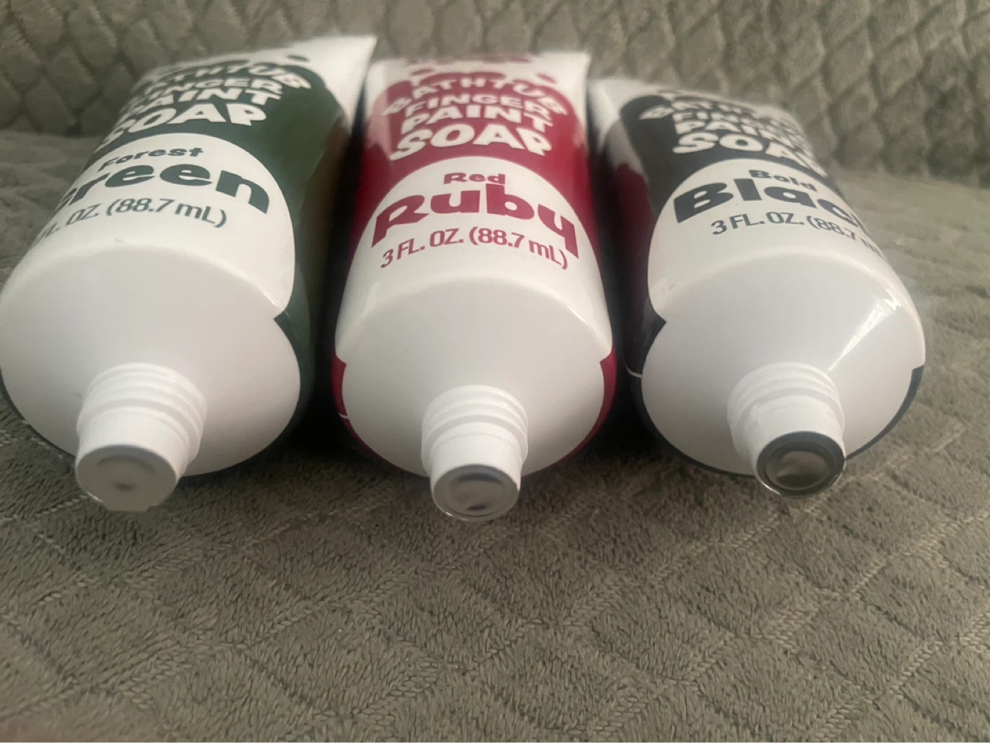 Tub Works Bathtub Finger Paint Soap Set - Ruby, Forest Green - photo 3