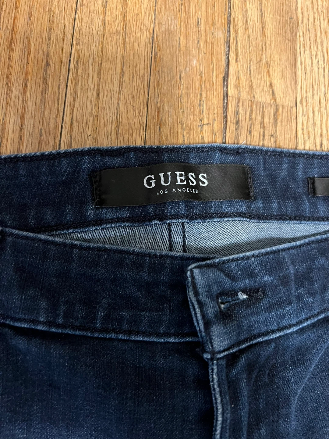 Guess Men's Slim Straight Jeans - Dark Wash - photo 2