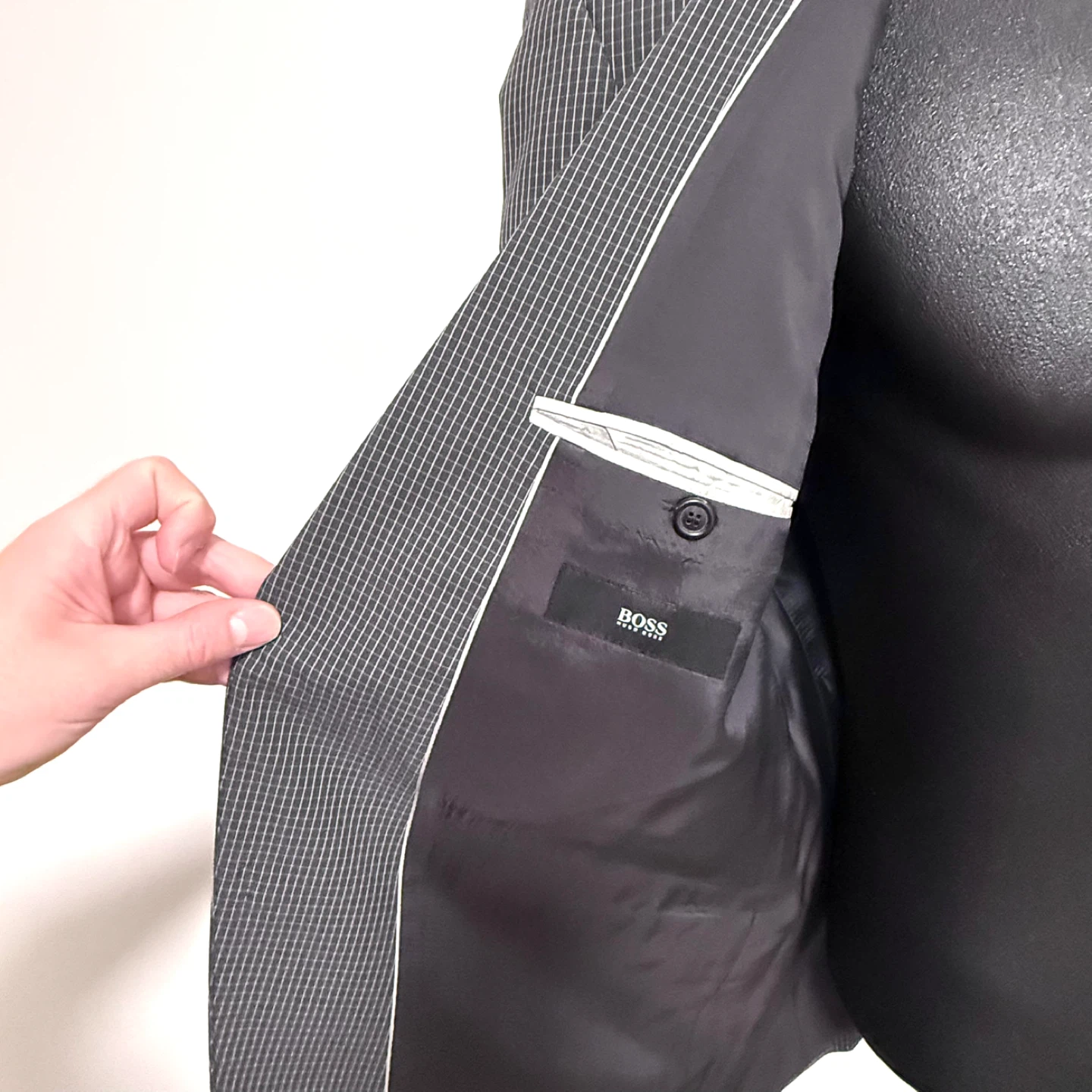 Men’s Hugo Boss charcoal grey sports jacket (44R) - photo 5