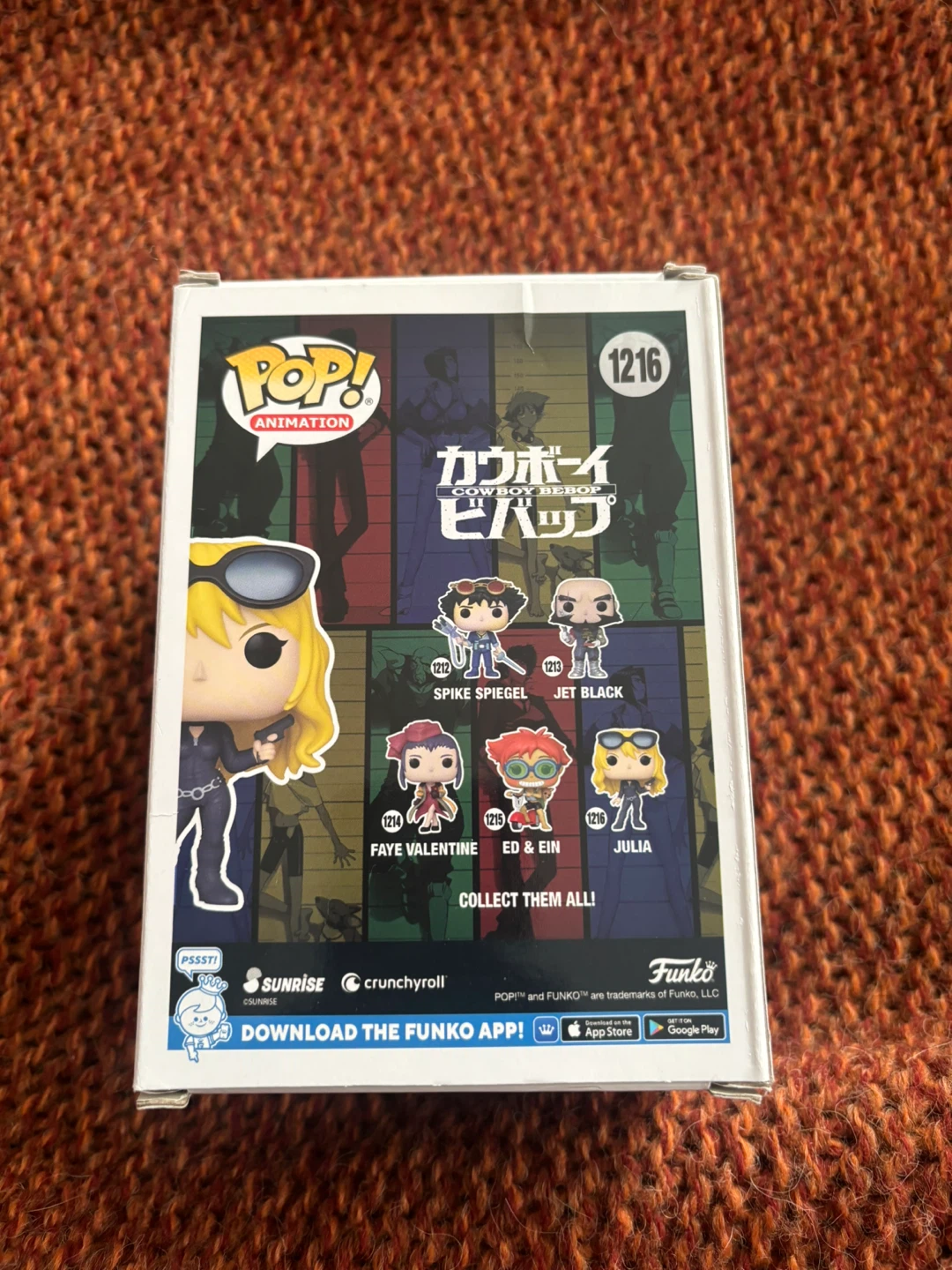 Funko Pop! Animation Cowboy Bebop Julia #1216 - photo 2