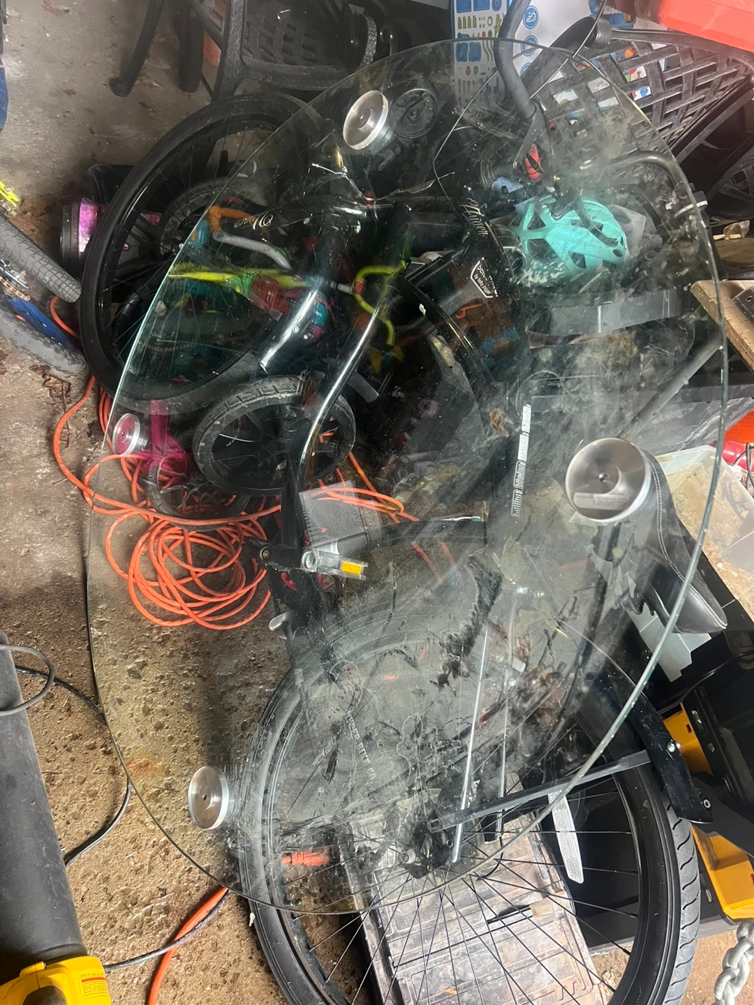Round Glass Table Top - photo 2