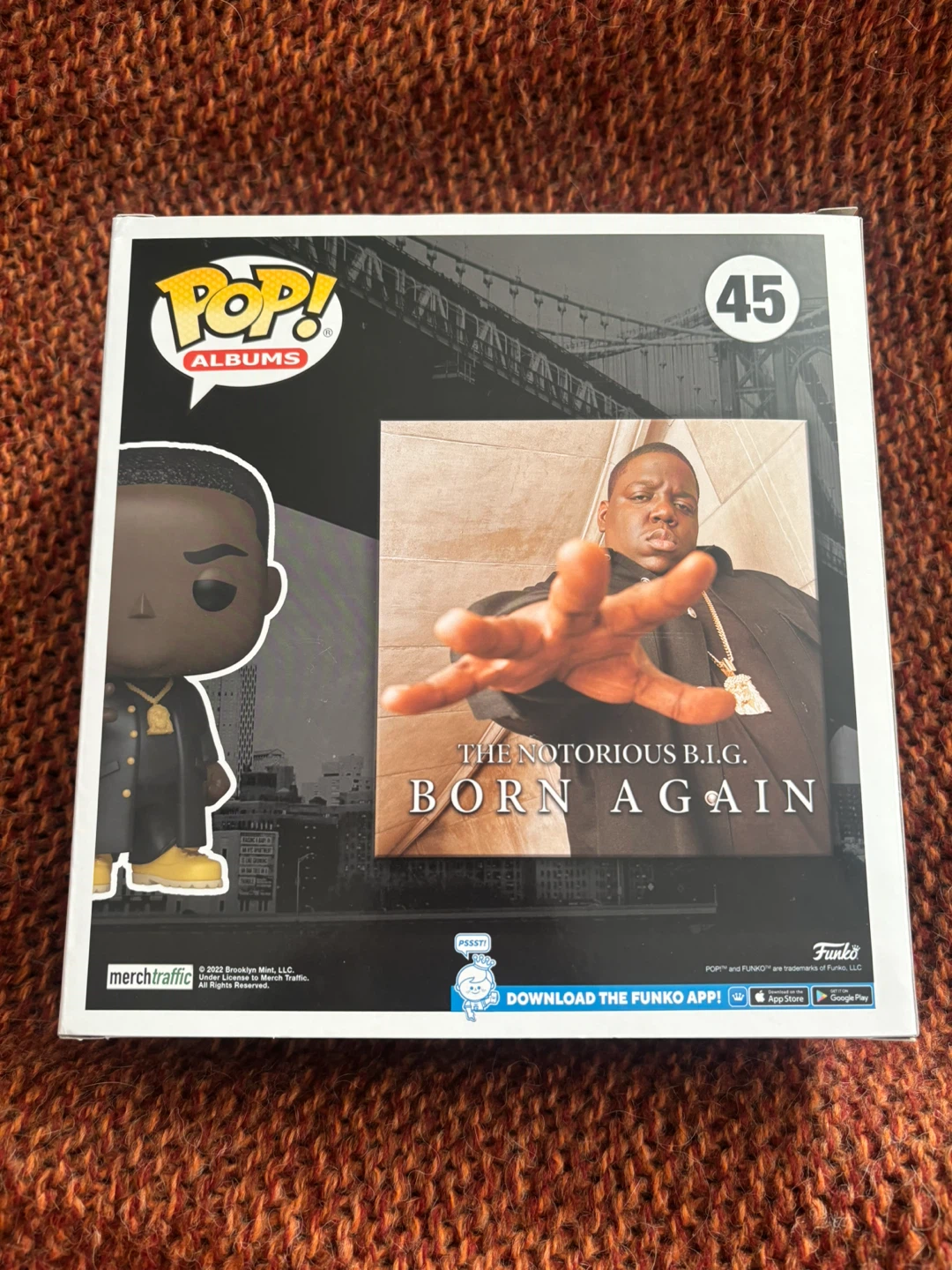 Funko Pop! The Notorious B.I.G. Born Again Vinyl Figure #45 - photo 2