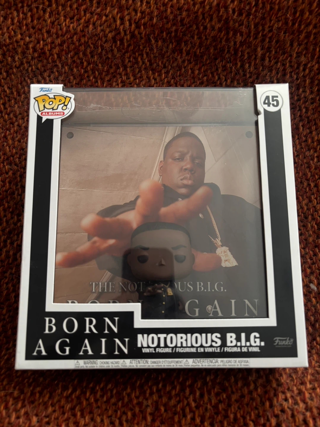 Funko Pop! The Notorious B.I.G. Born Again Vinyl Figure #45