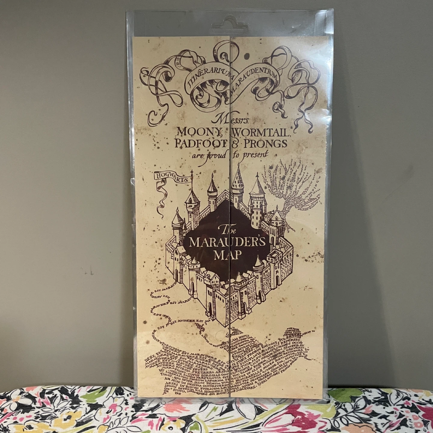 Harry Potter Marauder's Map Poster