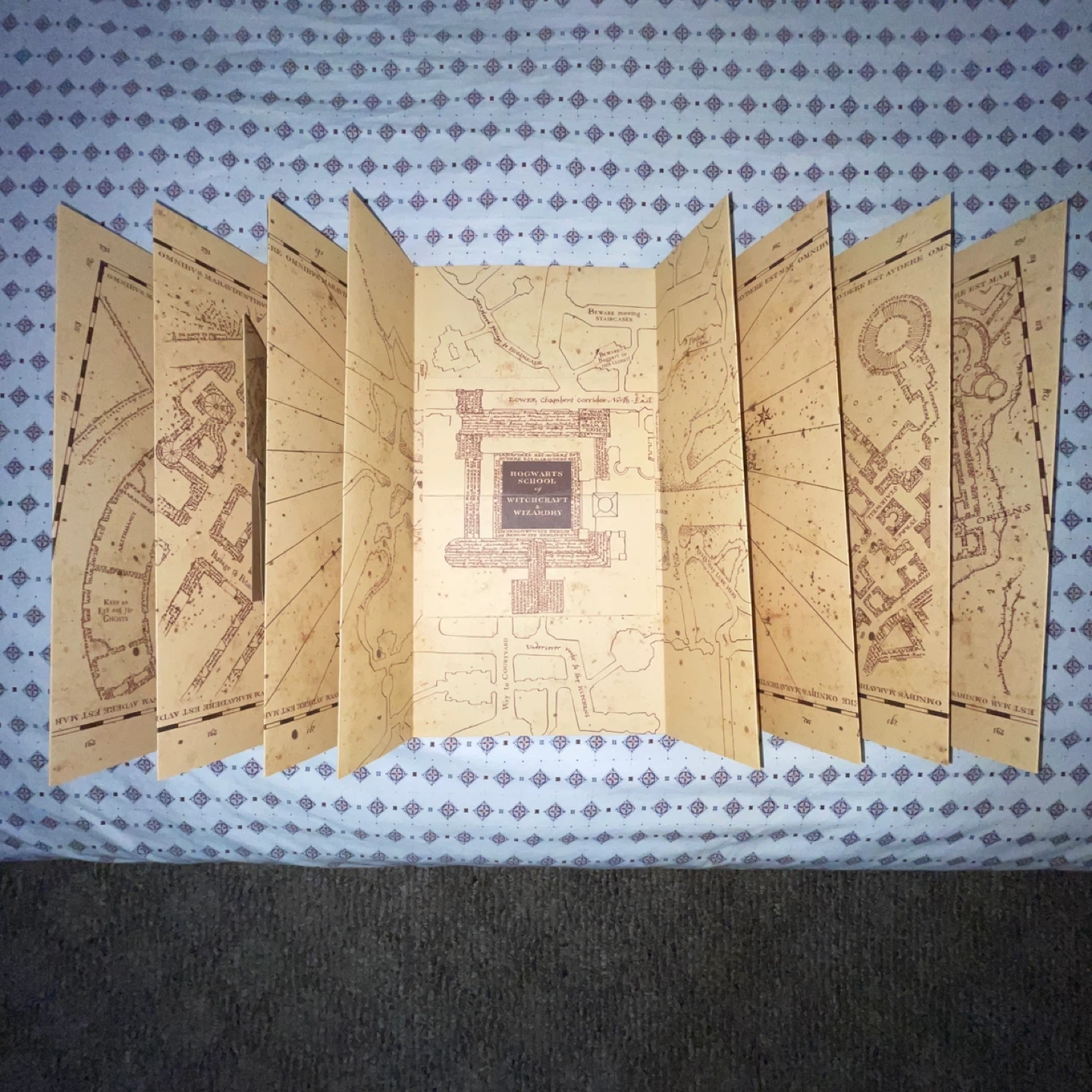 Harry Potter Marauder's Map Poster - photo 3