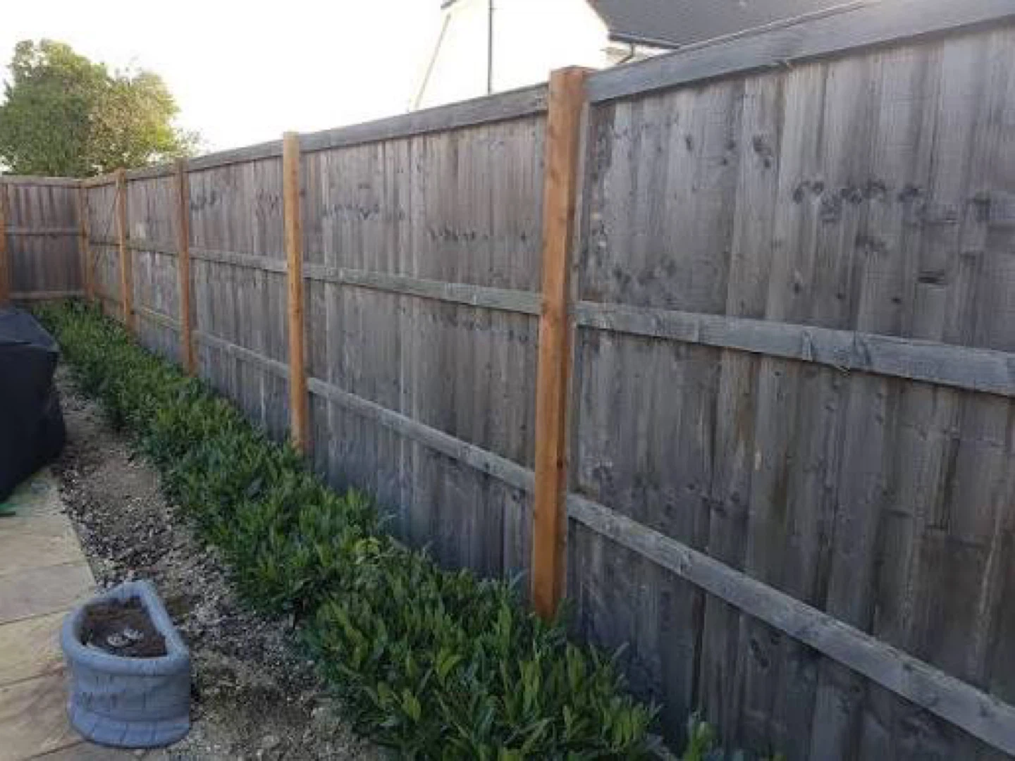 Fence post repairs - photo 3