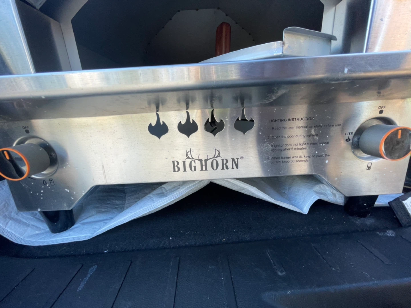 Bighorn Stainless Steel Propane Pizza Oven - photo 2