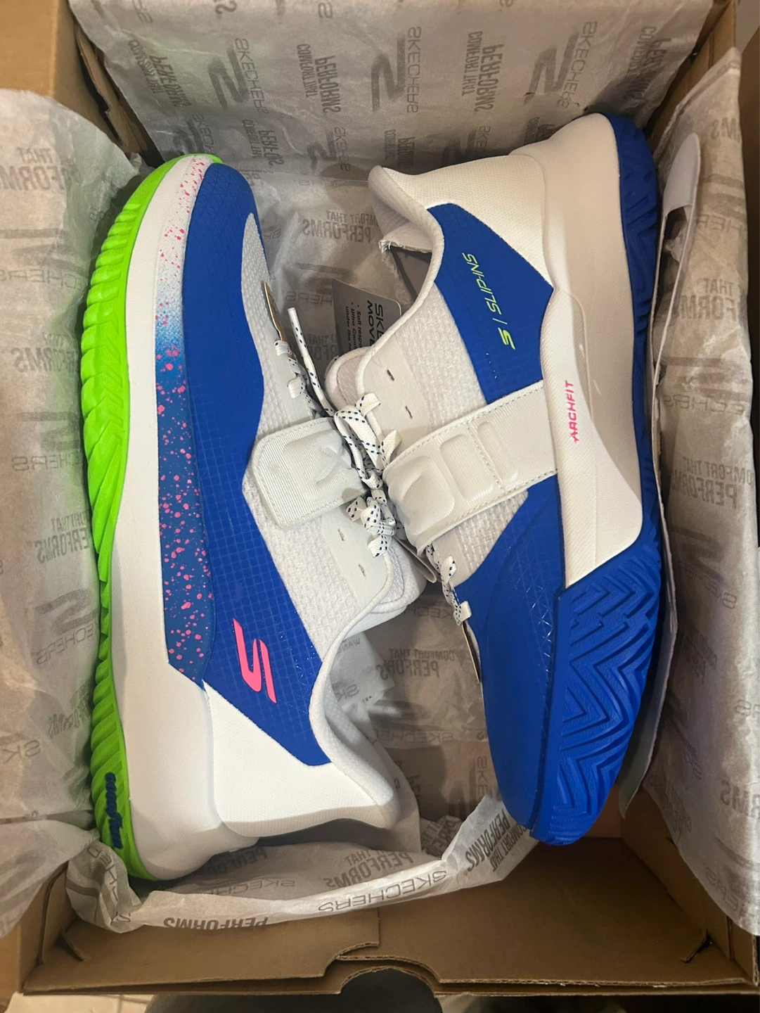 Men Pickleball shoes - Skechers Viper Court Elite