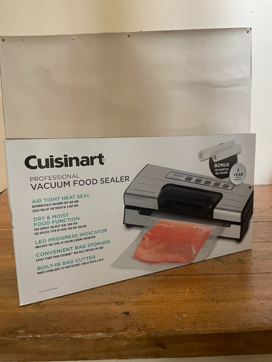 Cuisinart Professional Vacuum Food Sealer VS-300W - photo 3