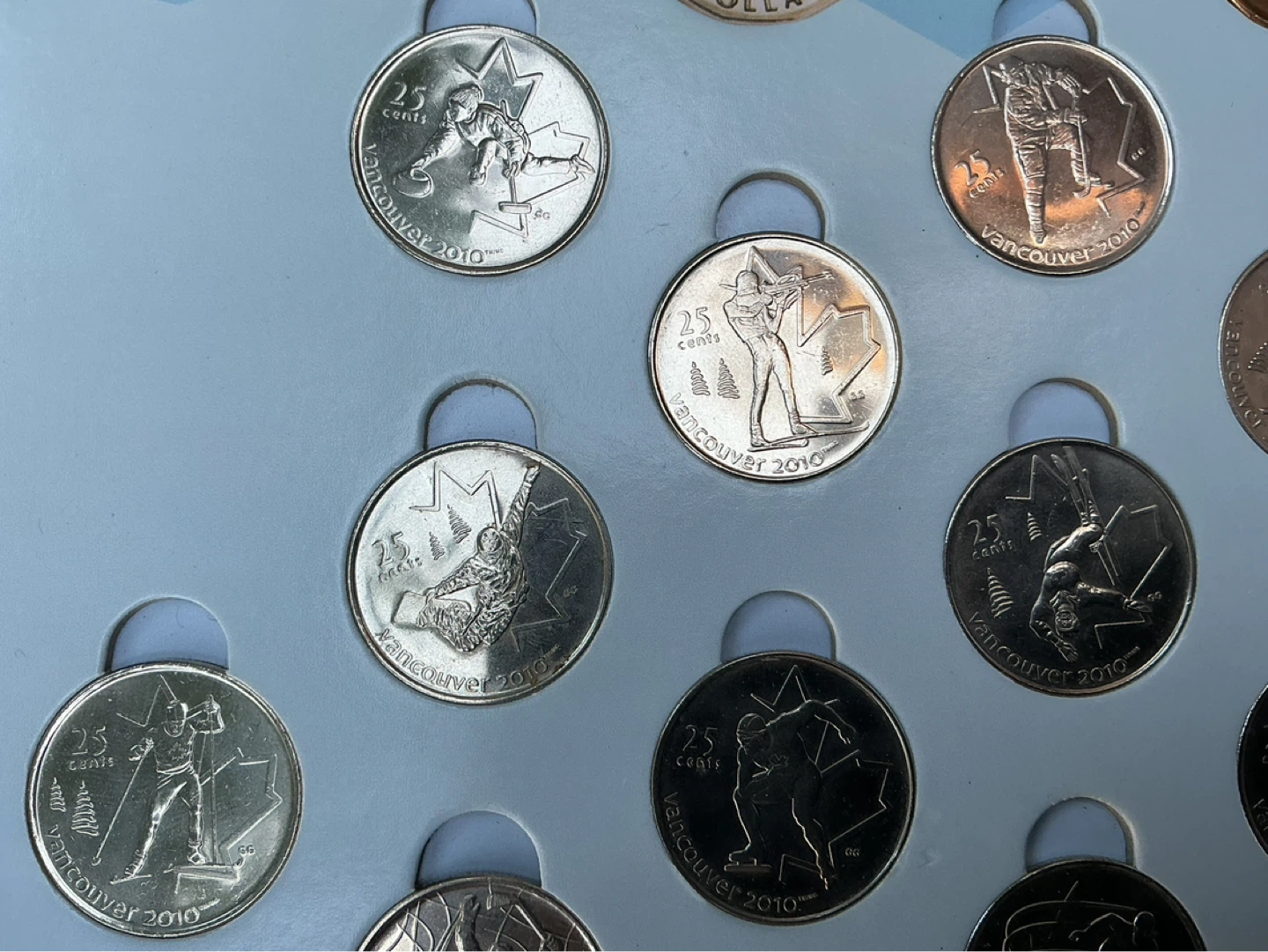 2010 VANCOUVER OLYMPICS Coin Set ! - photo 5