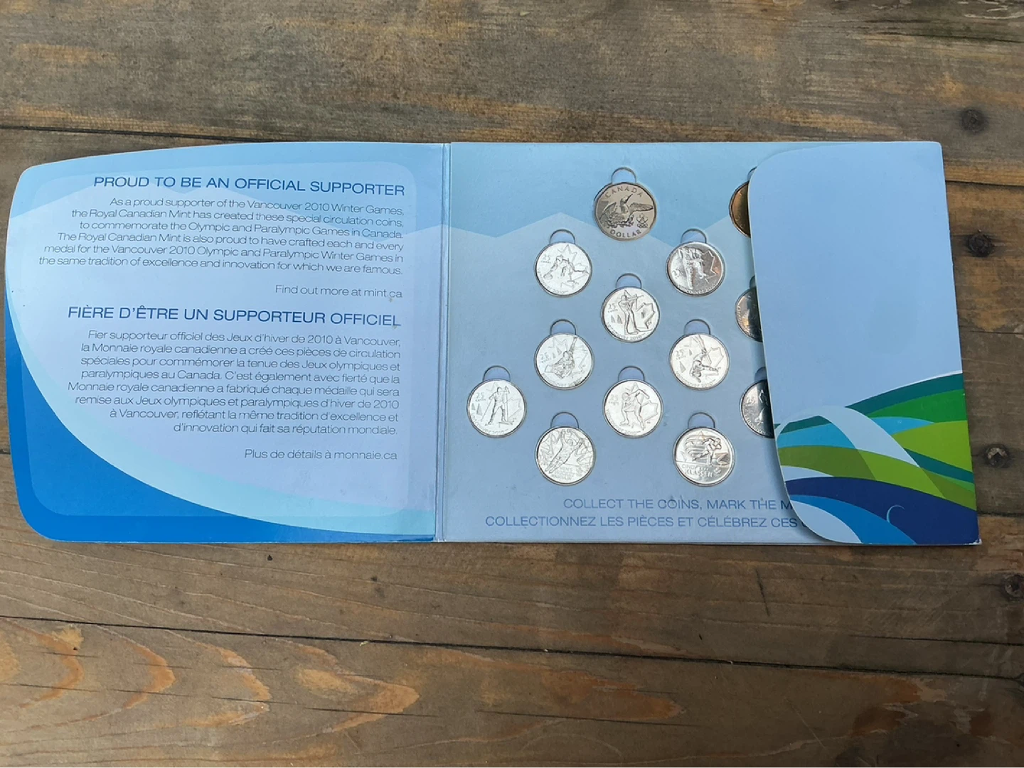 2010 VANCOUVER OLYMPICS Coin Set ! - photo 2