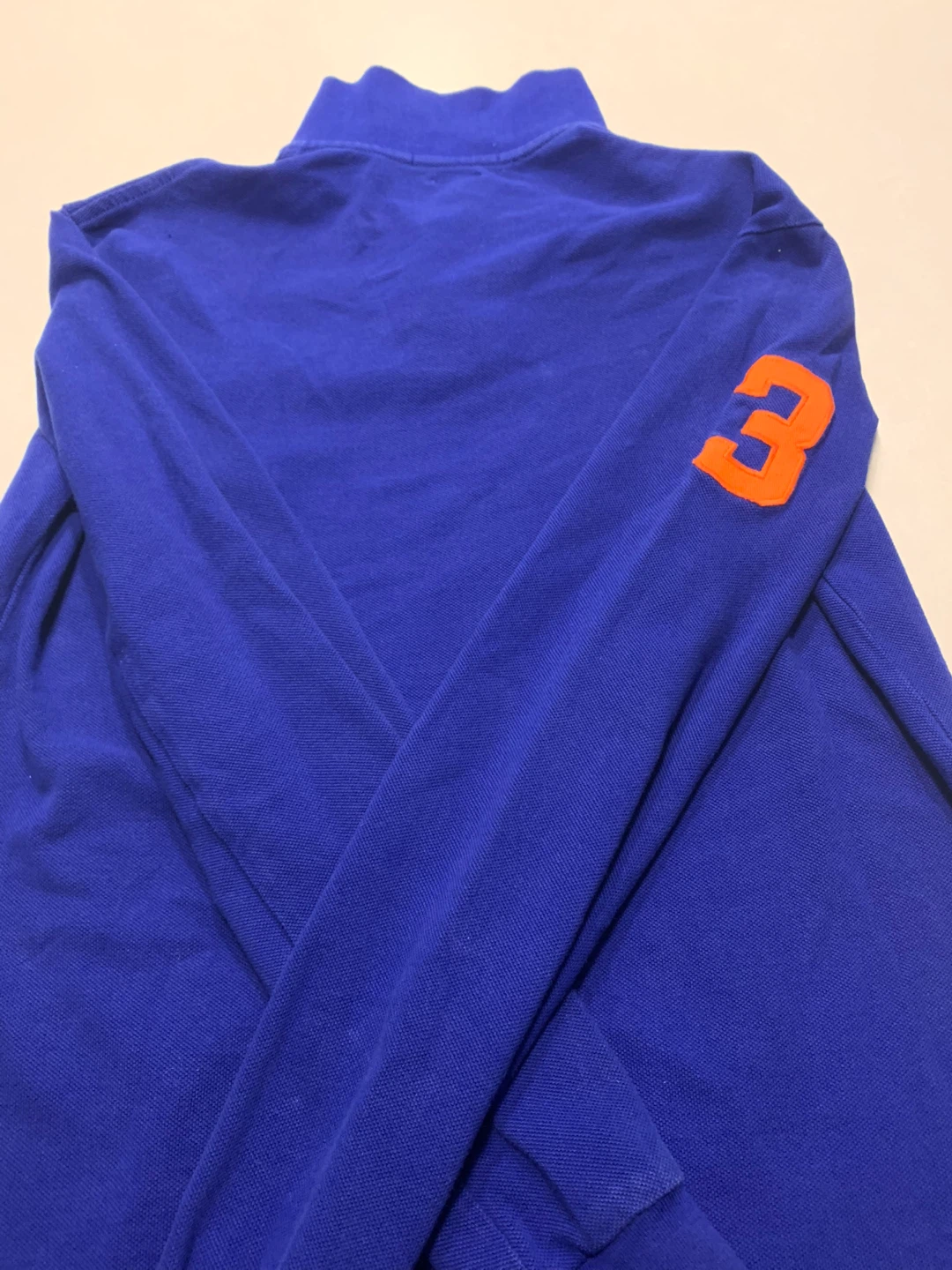 Polo Ralph Lauren Long Sleeve Polo Shirt - Blue - Size M - photo 2