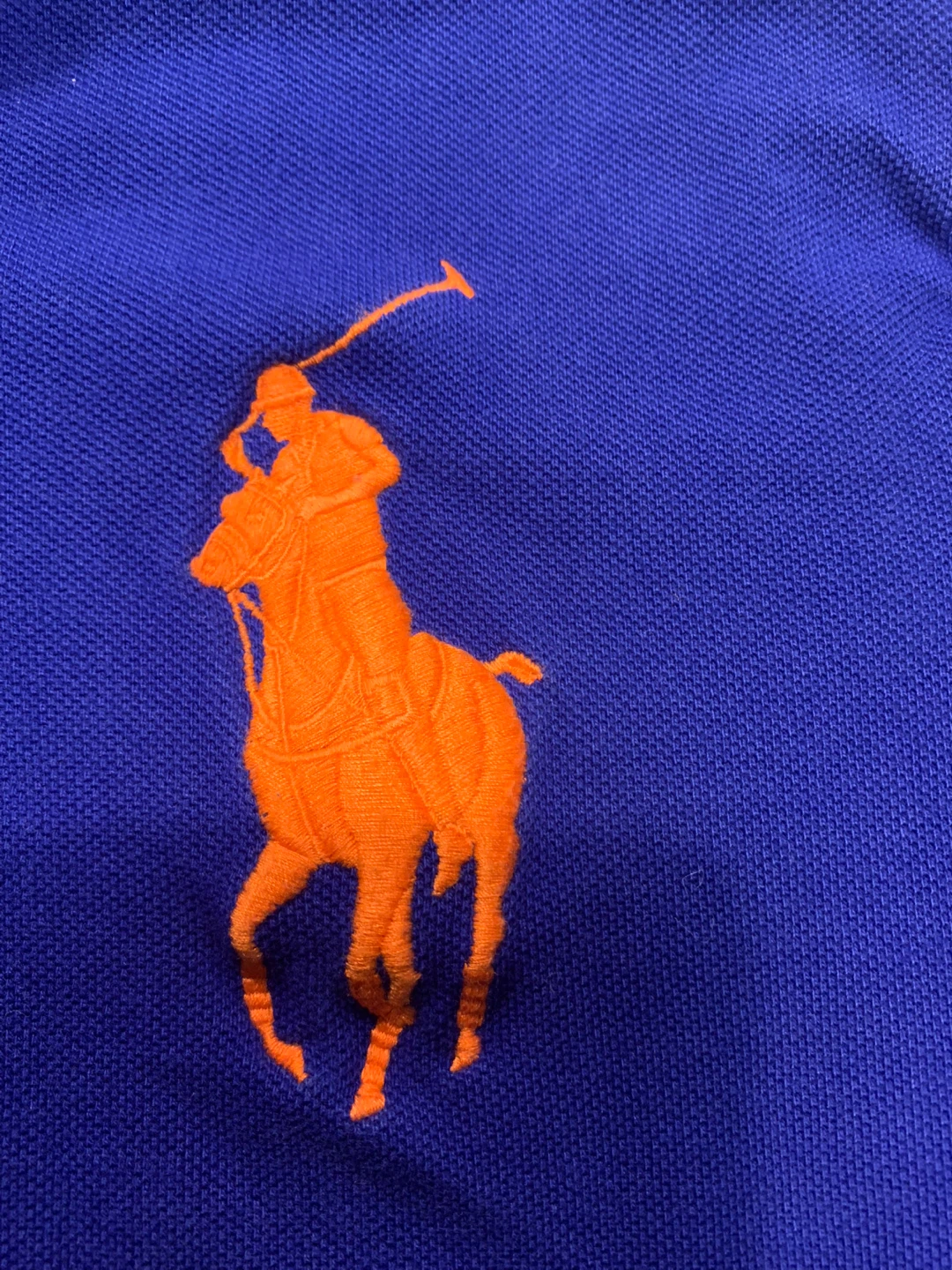 Polo Ralph Lauren Long Sleeve Polo Shirt - Blue - Size M - photo 4