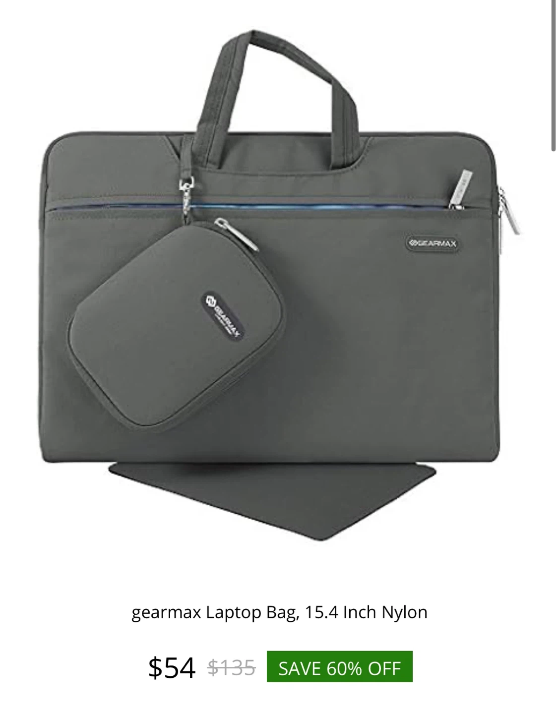 Gearmax Laptop Bag 13Inch Nylon - photo 5