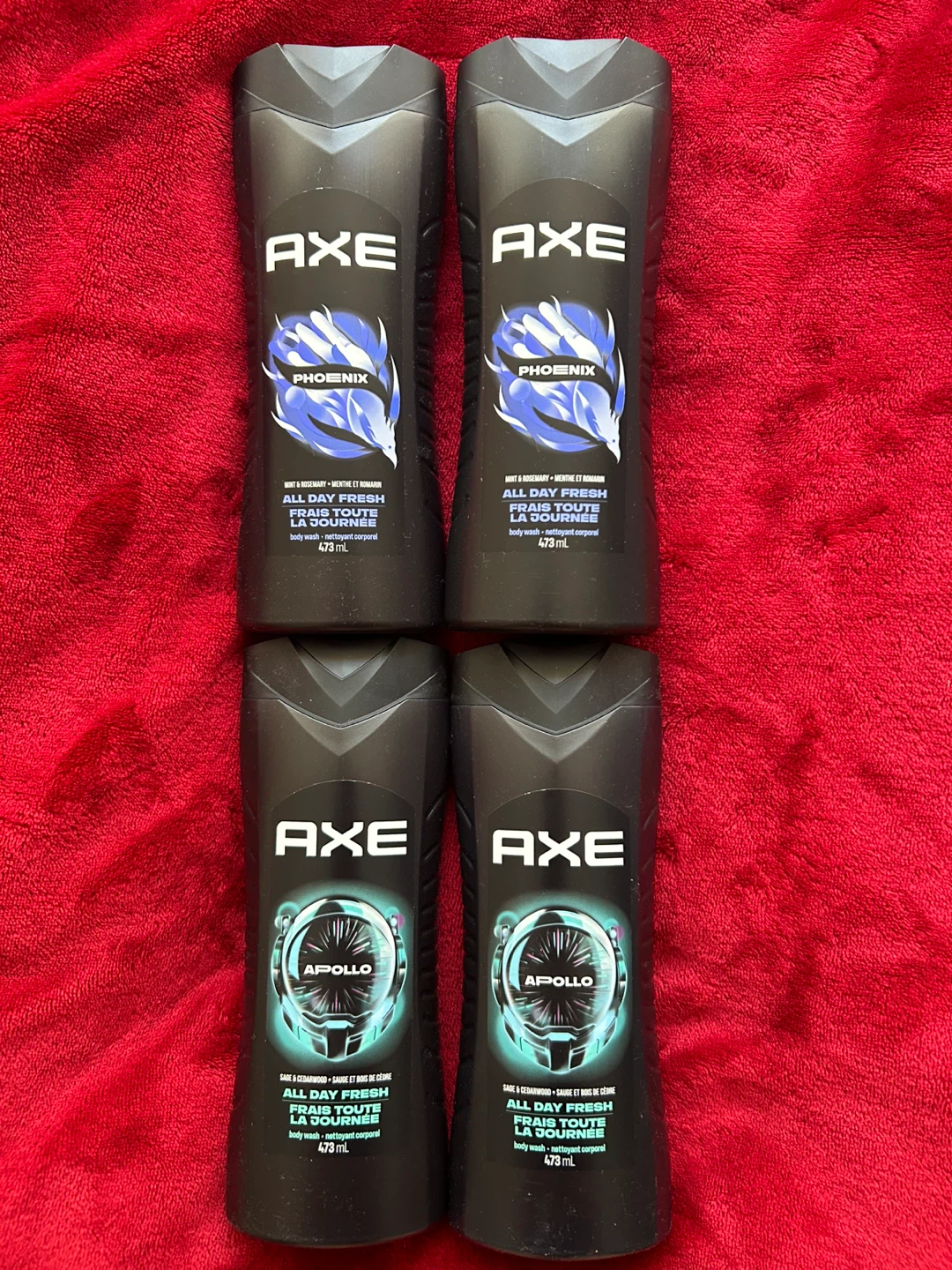 Axe Body Wash - Phoenix & Apollo (4 x 473 mL)