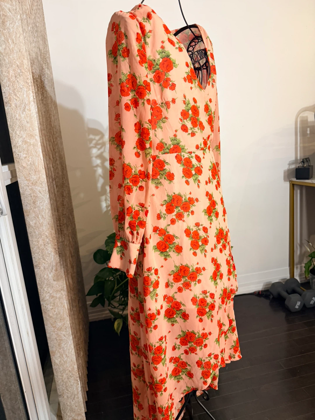 Missguided Floral Wrap Dress - photo 2