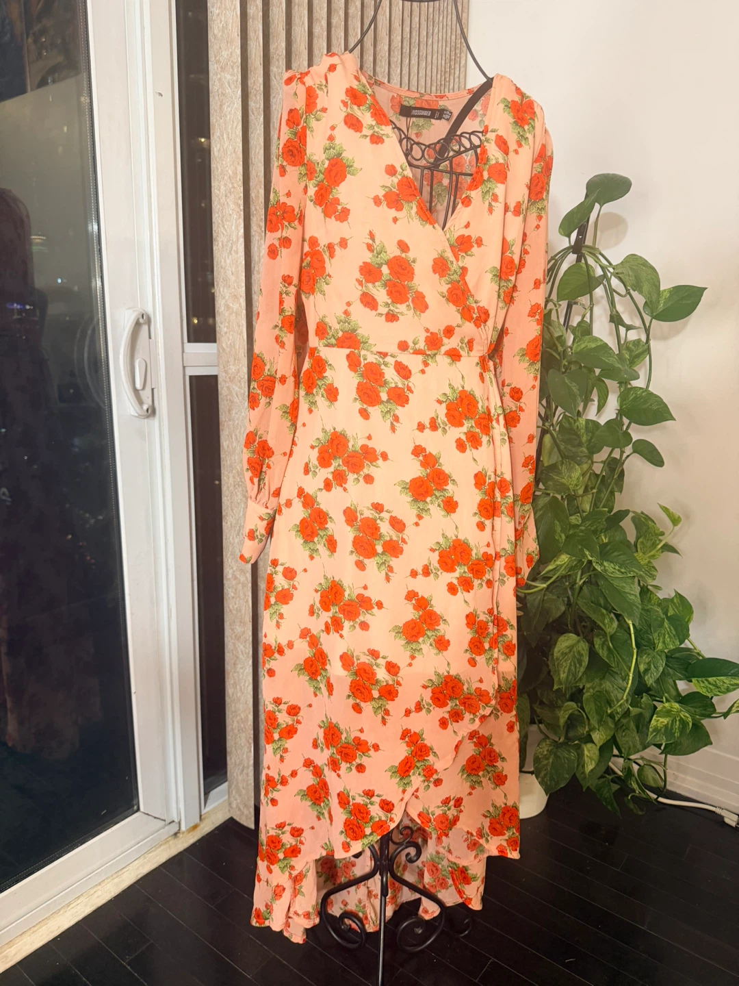 Missguided Floral Wrap Dress - photo 5