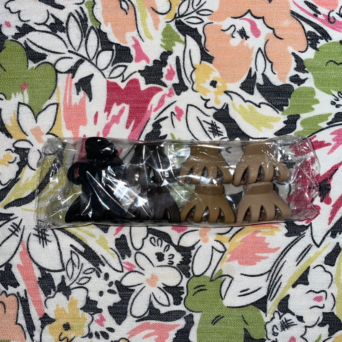 8x Matte No-slip Hair Claw Clips - photo 2